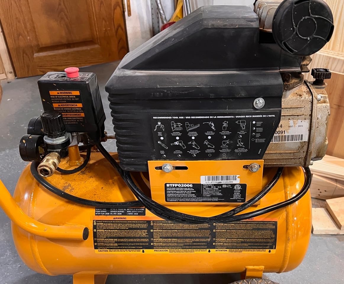 California Air Tools 8010 1.0 HP Ultra Quiet and Oil-Free Air Compressor, 8 Gallon Steel Tank customer photo 1