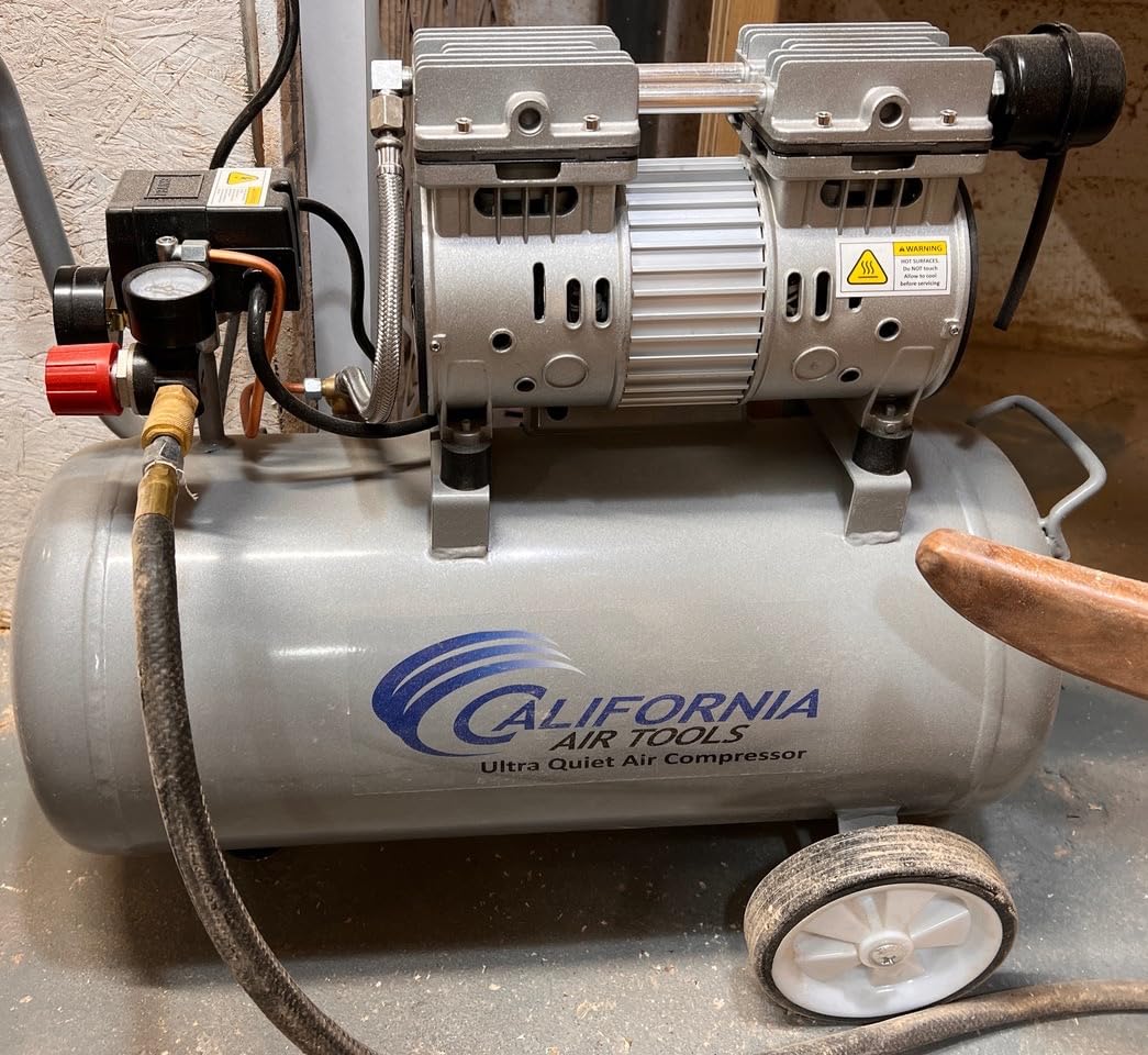 California Air Tools 8010 1.0 HP Ultra Quiet and Oil-Free Air Compressor, 8 Gallon Steel Tank customer photo 2