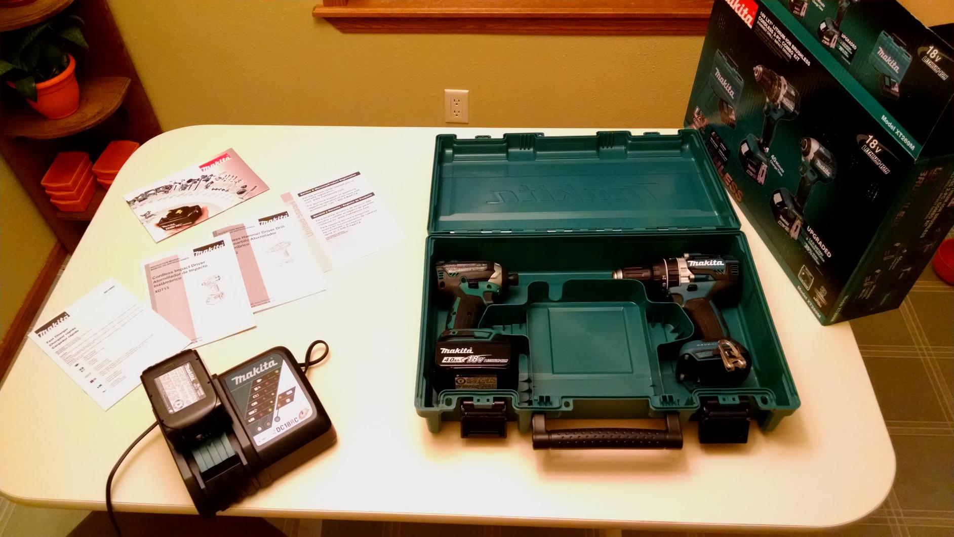 XT269M 18V LXT Lithium-Ion Brushless Cordless 2-Pc. Combo Kit (4.0Ah), Blue customer photo 1