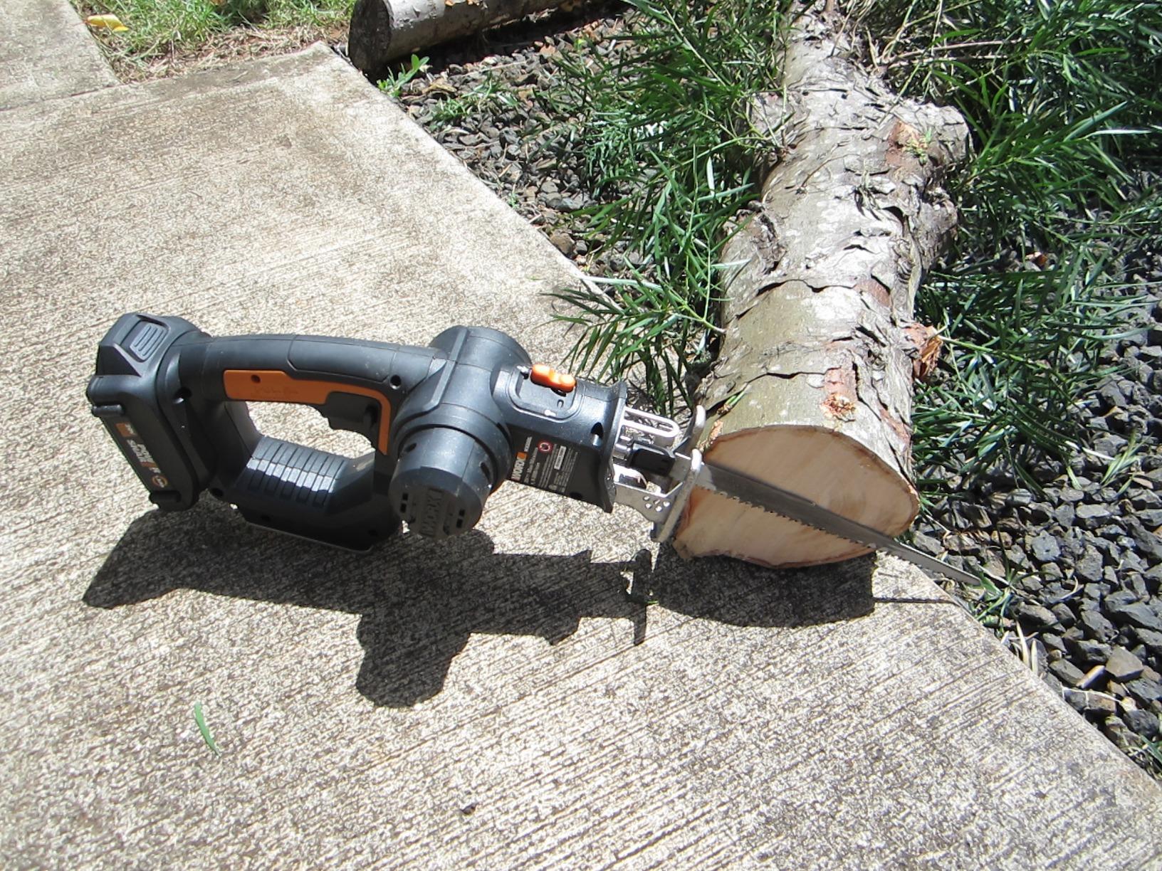 WORX Cordless Reciprocating Saw&Jigsaw, 20V 3/4