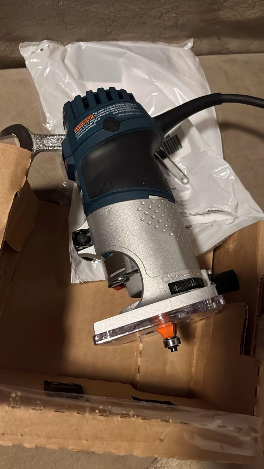 BOSCH PR20EVS Colt 1.0 HP Variable-Speed Palm Router - 5.6 Amp Motor, Soft Start, Constant Response Circuitry, Ergonomic Grip customer photo 1