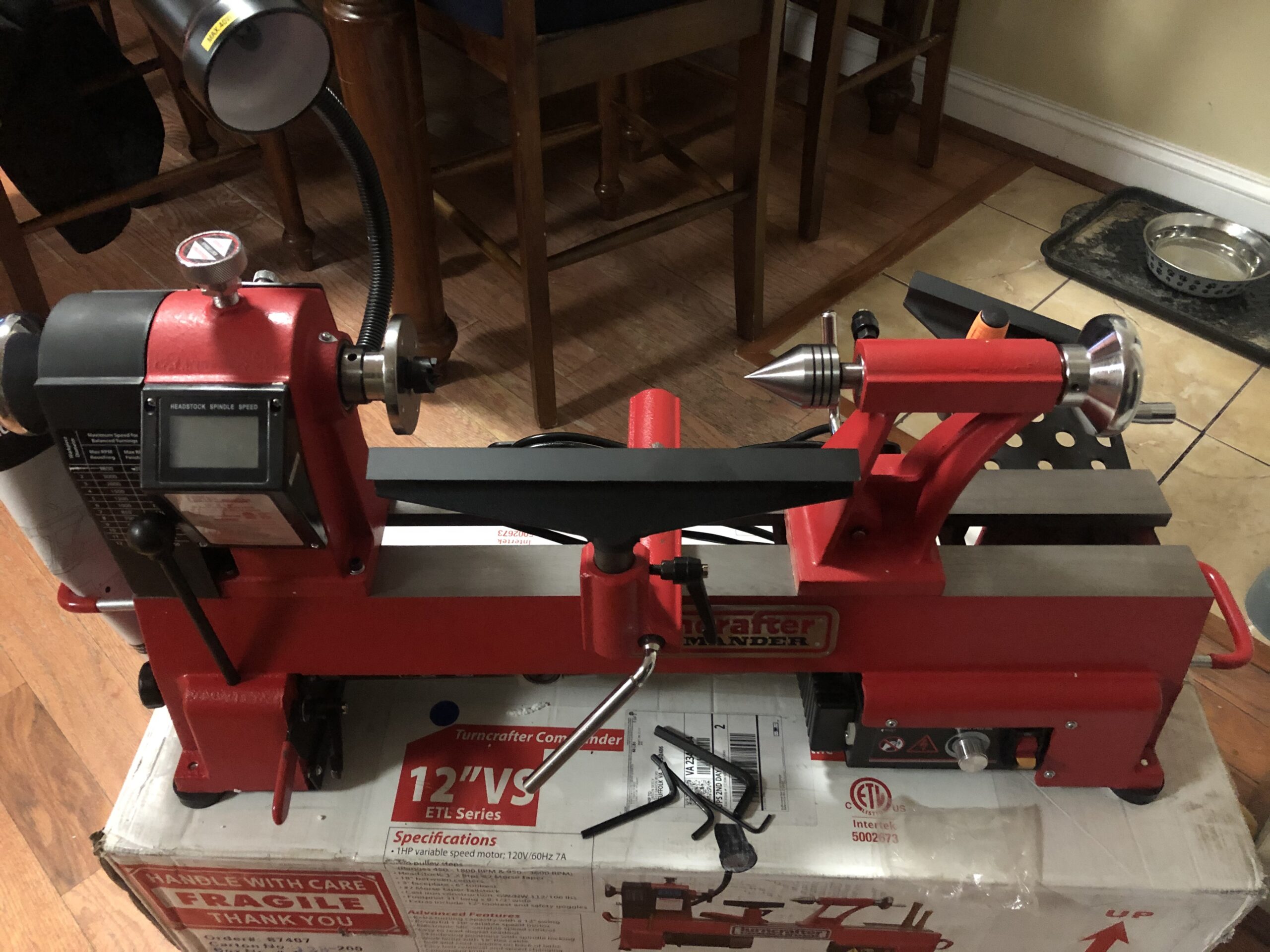PSI Woodworking KWL-1218VS Turn Crafter Commander 12