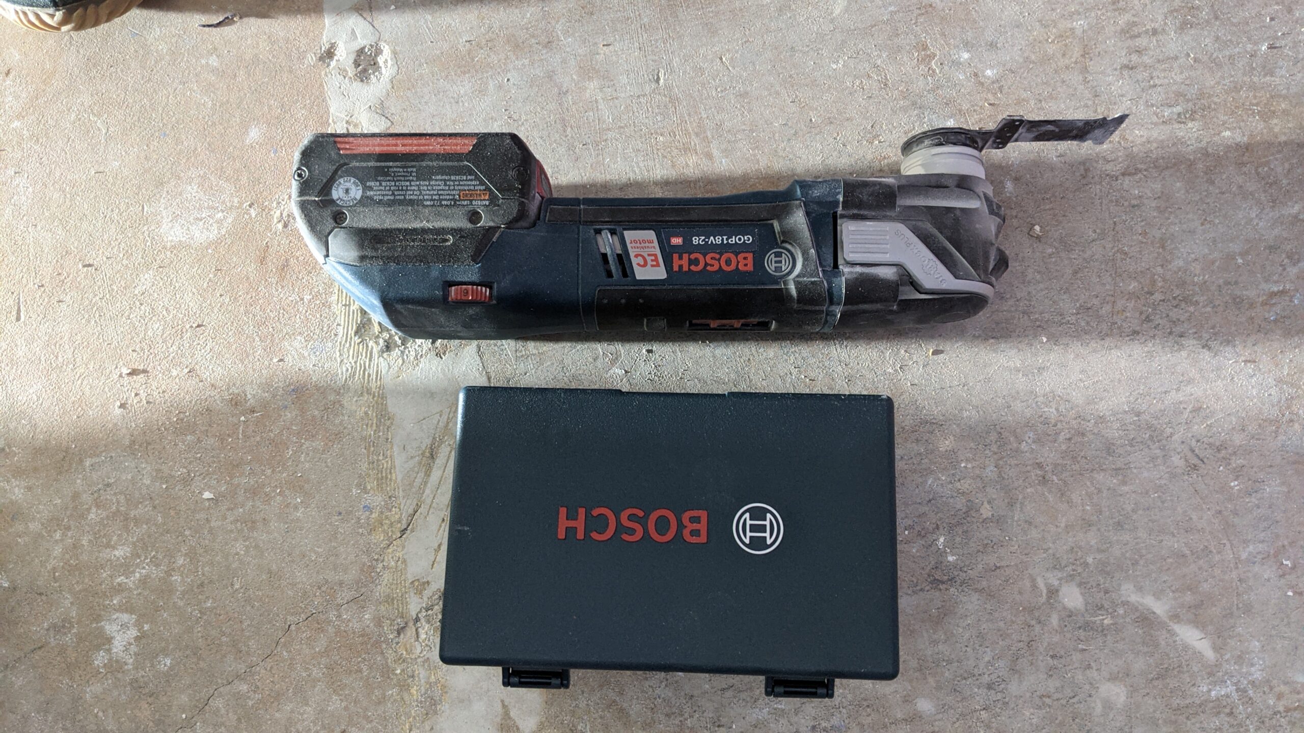BOSCH GOP18V-28N 18V EC Brushless Oscillating Multi-Tool with StarlockPlus Quick-Change Technology (Bare Tool) customer photo 2