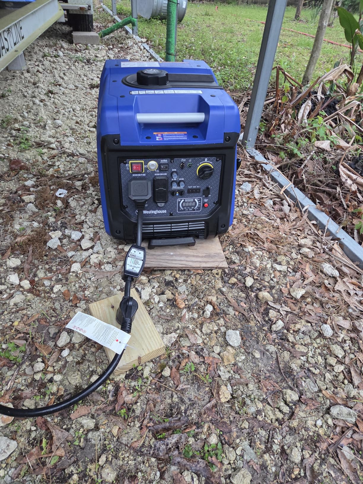 Westinghouse 5000 Peak Watt Super Quiet Portable Inverter Generator, Remote Electric Start with Auto Choke, Wheel & Handle Kit, RV Ready, Gas Powered, Parallel Capable customer photo 1