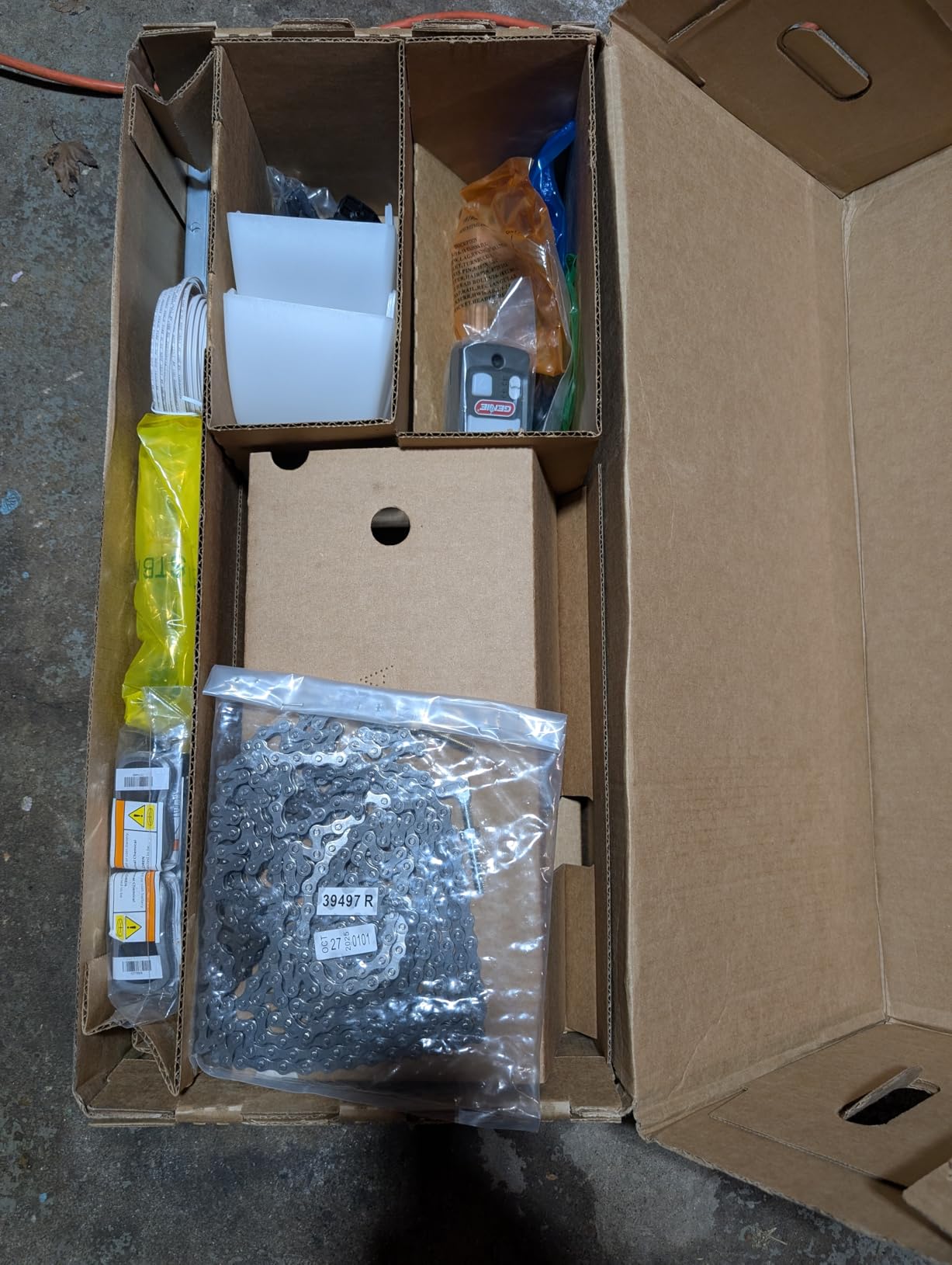 Genie Chain Drive 550 Garage Door Opener - Heavy Duty Chain Drive Opener, Model 2035-TKO customer photo 1