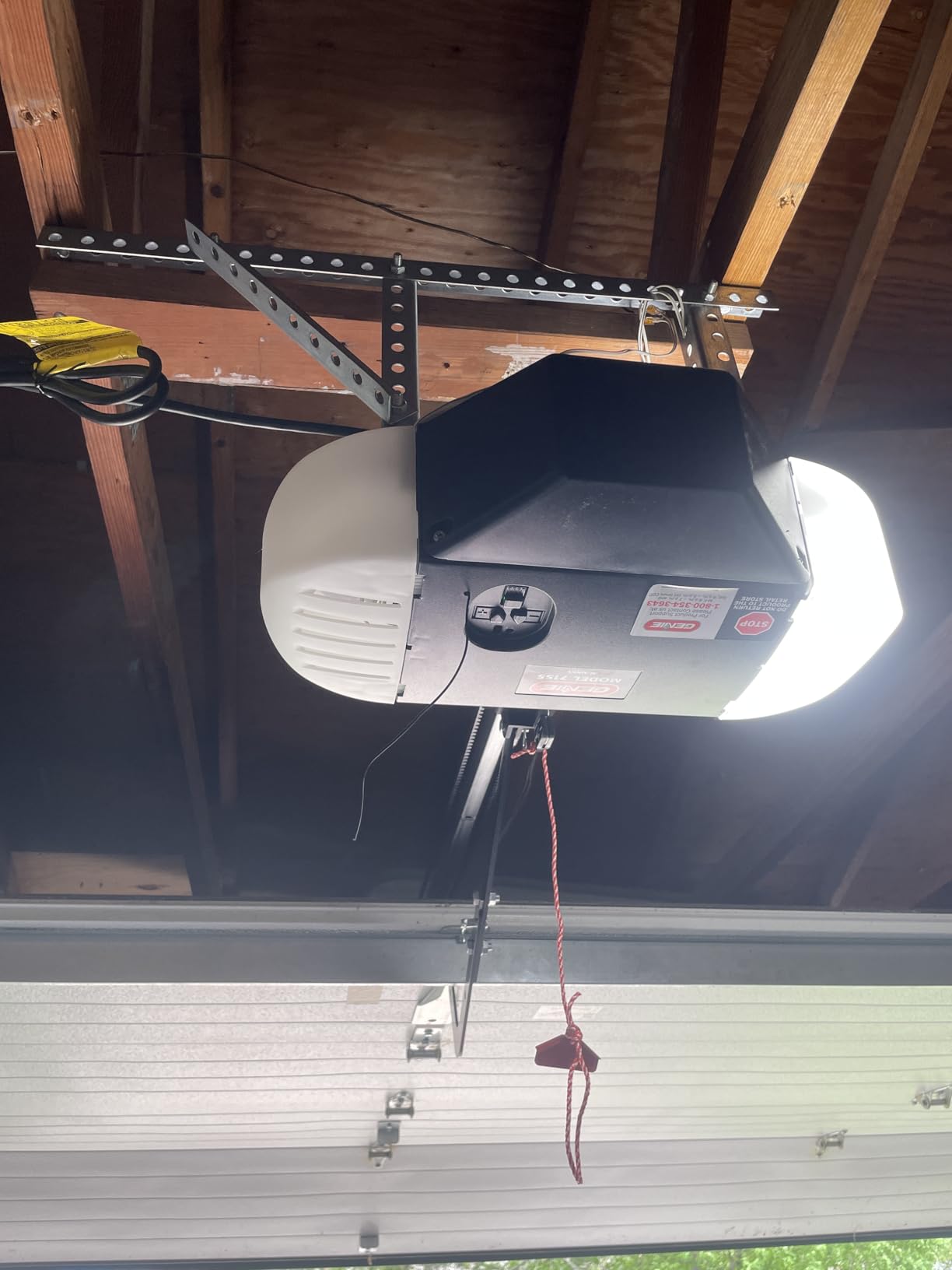 Genie 7155-TKV StealthDrive Connect Smart Garage Door Opener - Ultra-Quiet Belt Drive, Alexa Compatible customer photo 1