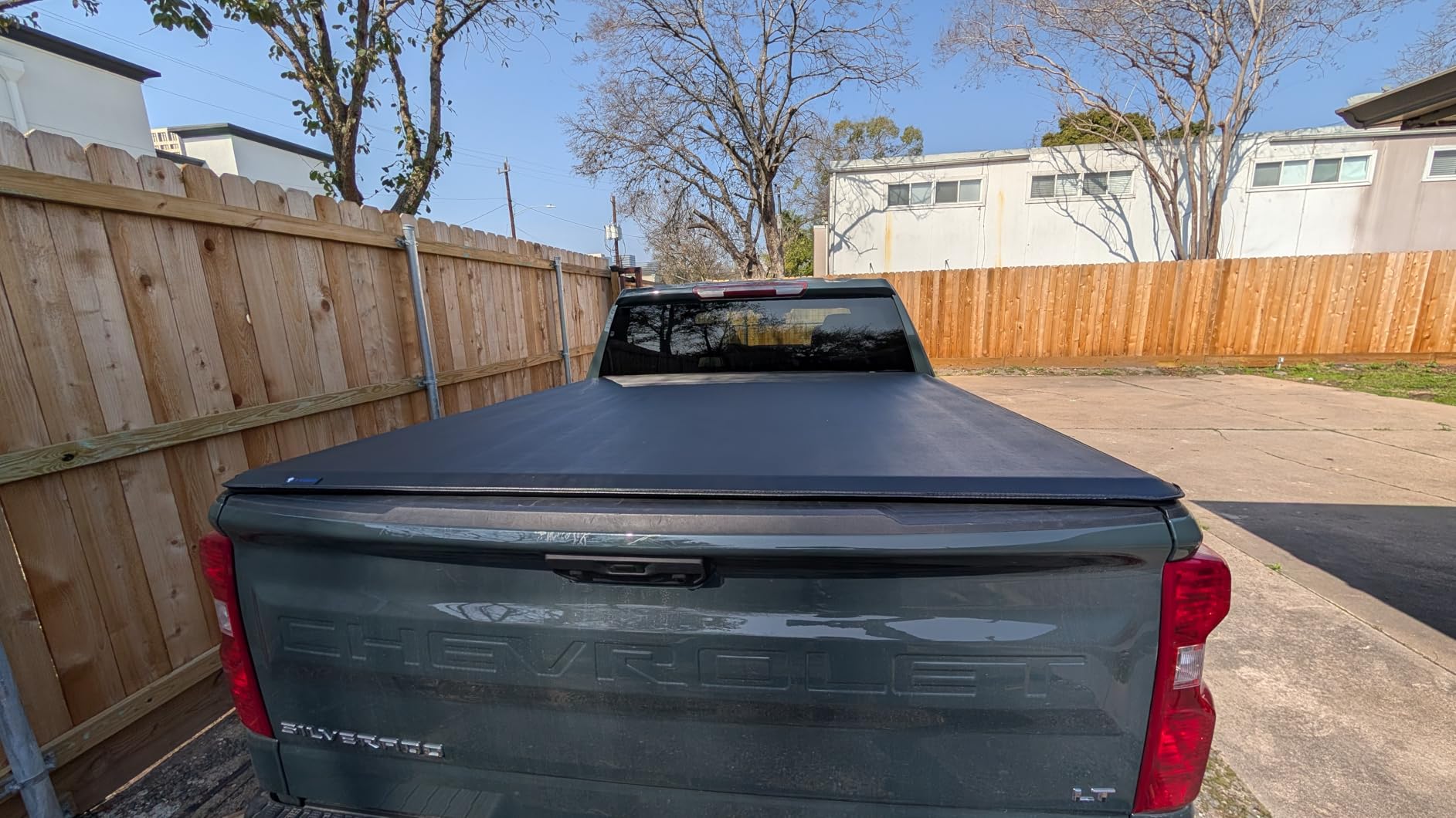 Tyger Auto T1 Soft Roll-up Truck Bed Tonneau Cover Compatible with 2019-2026 Chevy Silverado GMC Sierra 1500 (Not Fit 19 LD; 19-25 Classic) | 6'7