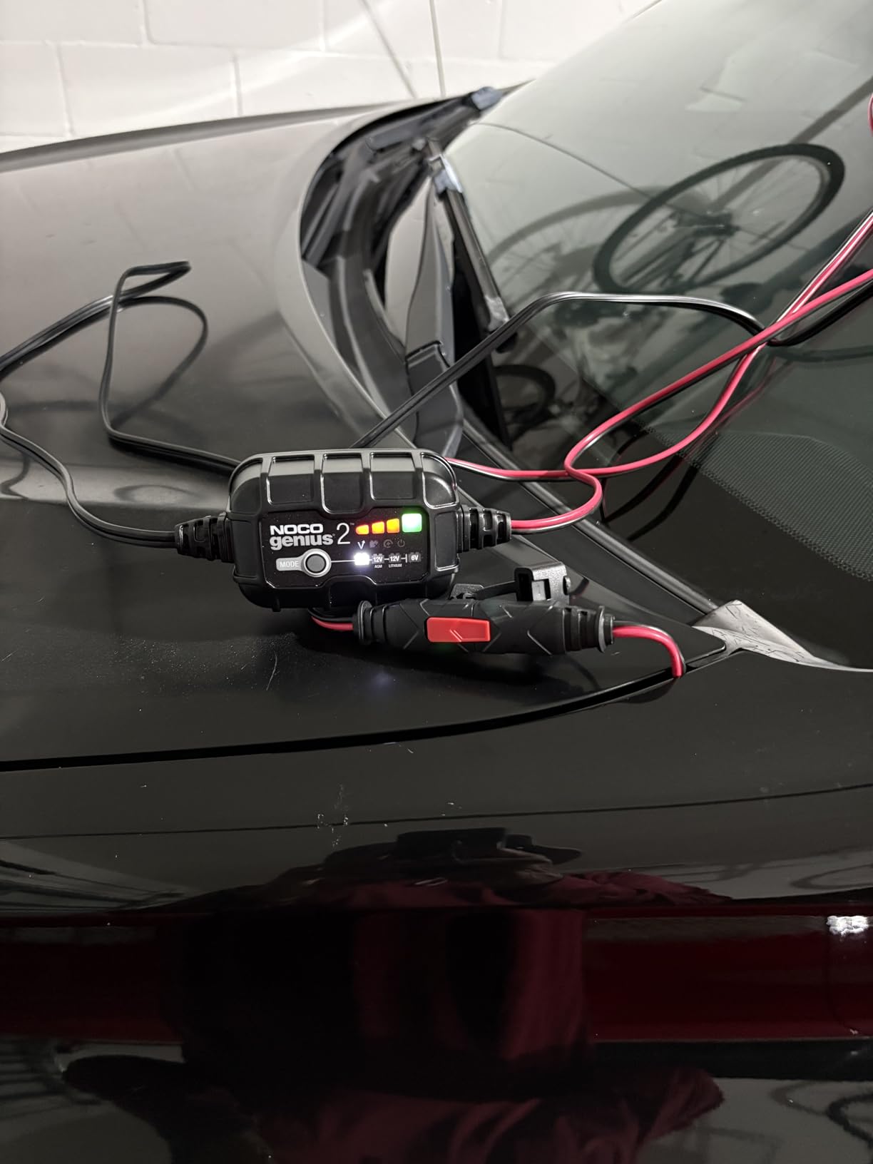 NOCO GENIUS1: 1A 6V/12V Smart Battery Charger - Automatic Maintainer, Trickle Charger & Desulfator with Overcharge Protection & Temperature Compensation - for Lead-Acid & Lithium Batteries customer photo 1