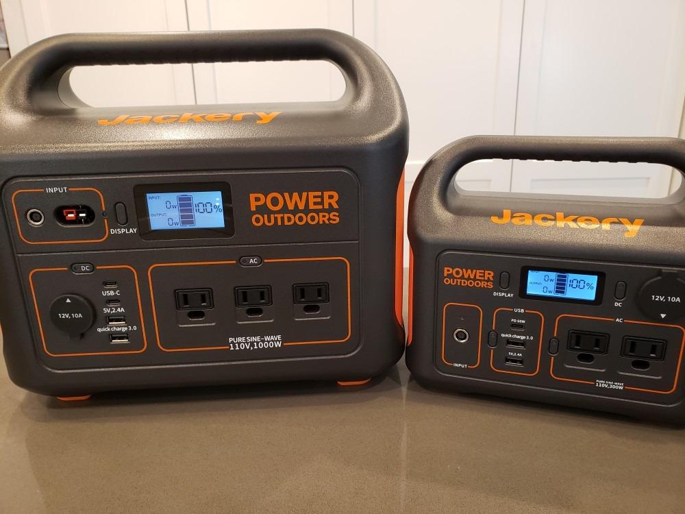Jackery Portable Power Station Explorer 300, 292Wh Backup LiFePO4 Battery, Solar Generator for Outdoors Camping Travel Hunting Blackout customer photo 2
