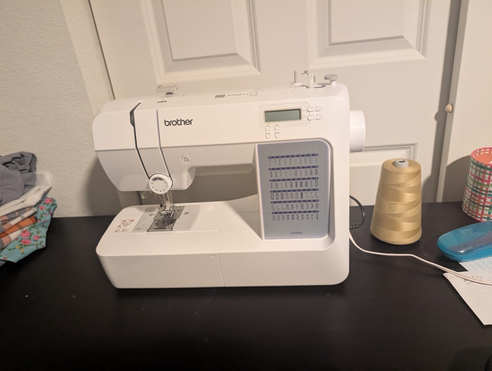 Brother CS5055 Computerized Sewing Machine with LCD Display customer photo 2