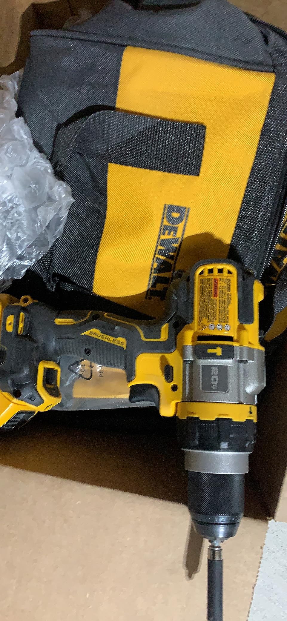 DEWALT FLEXVOLT ADVANTAGE 20V MAX* Hammer Drill, Cordless, 1/2-Inch, Tool Only (DCD999B) customer photo 1
