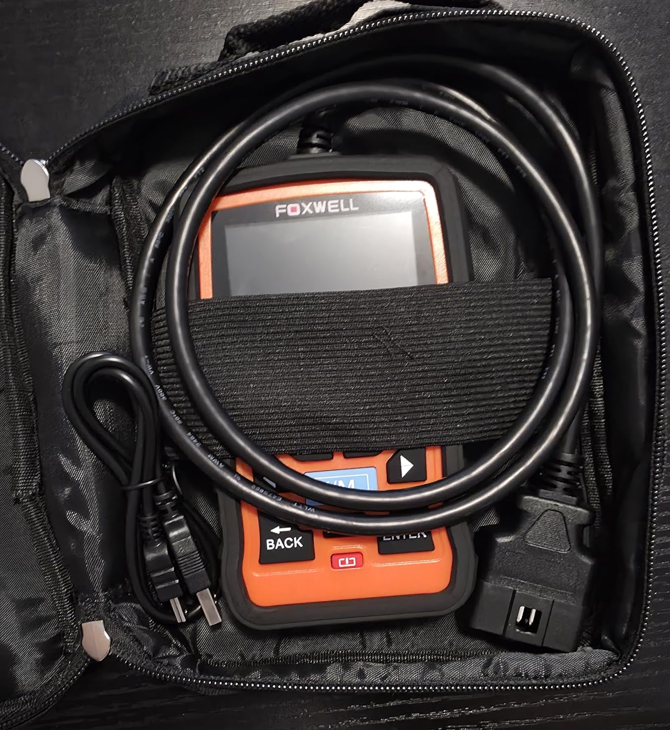 FOXWELL NT301 Plus 2-in-1 OBD2 Scanner Car Battery Tester, Professional Code Reader Check Engine Diagnostic Tool, 12V Automotive Cranking Charging Analyzer for 1996+ Vehicle, Upgrade from NT301 customer photo 2