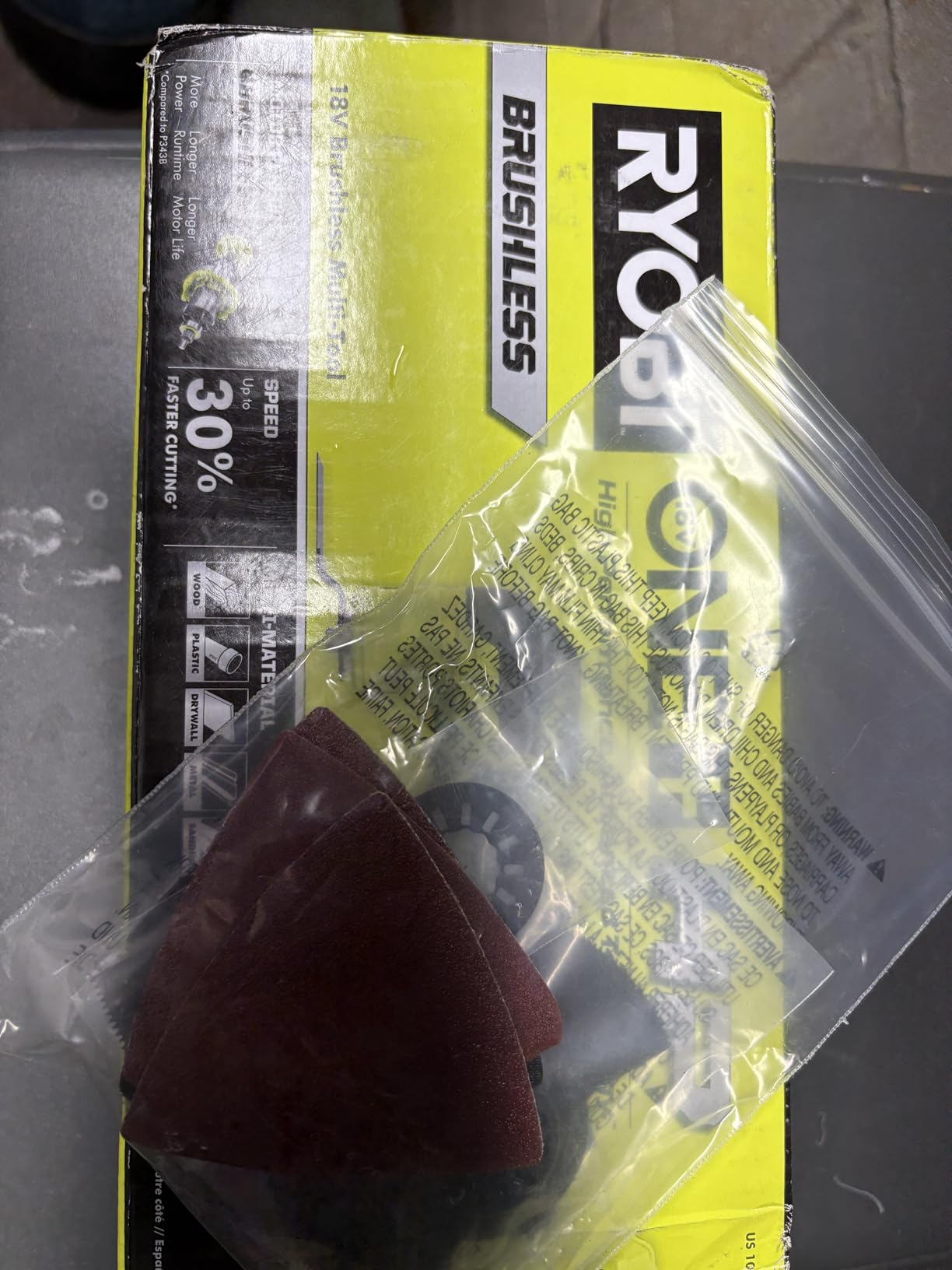 RYOBI PBLMT50B ONE+ HP 18-Volt Brushless Cordless Multi-Tool customer photo 2