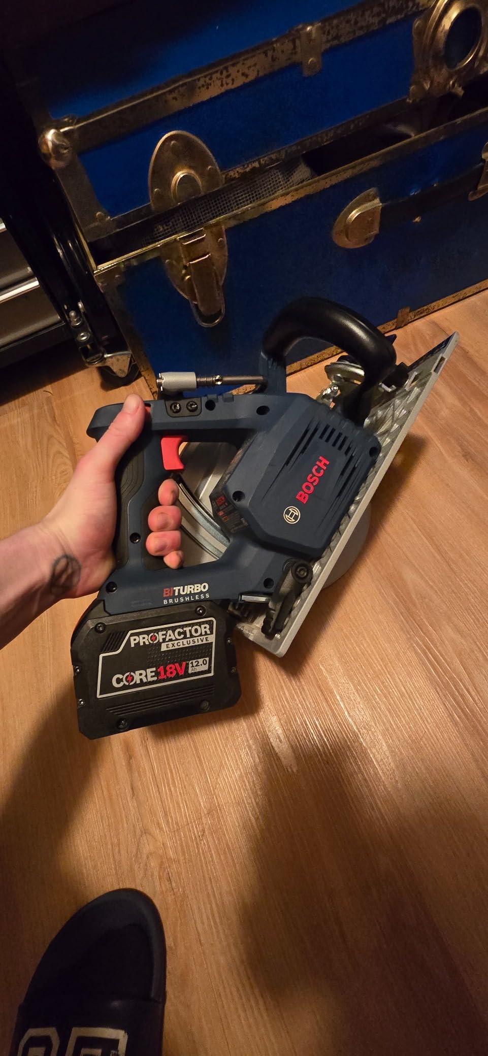 GKS18V-26LN PROFACTOR 18V 7-1/4 In. Blade-Left Circular Saw (Bare Tool) customer photo 2
