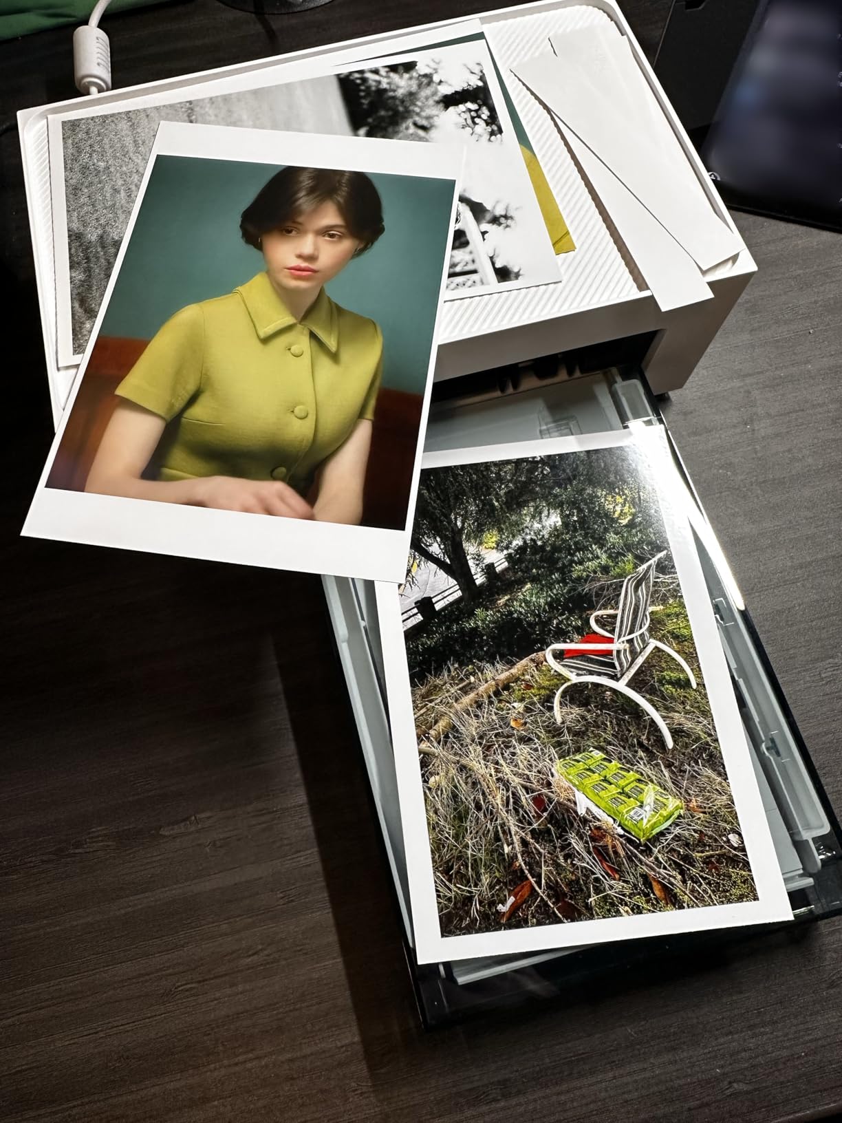 Liene M100 4x6'' Photo Printer, Phone Printer 100 Sheets & 3 Cartridges, Full-Color Photo, Portable Instant Photo Printer for iPhone Android, Thermal Dye Sublimation, Wi-Fi Picture Printer customer photo 1