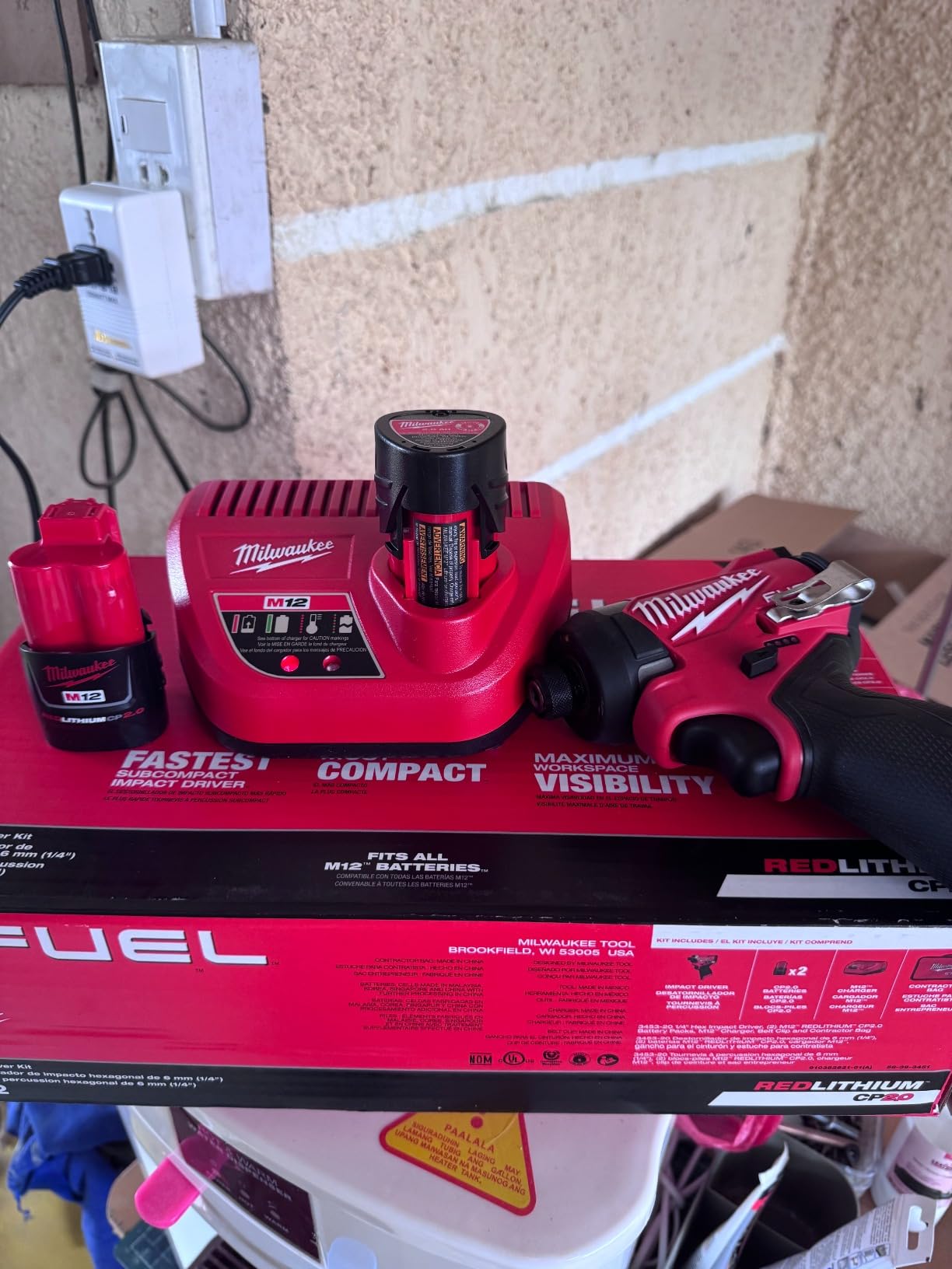 Milwaukee Electric - M12 Fuel. 1/4 HEX Impact Driver KIT customer photo 2