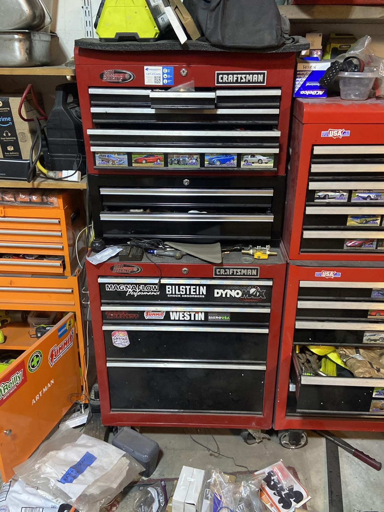Workington Industrial 2 Drawers Portable Metal Intermediate Box, 26