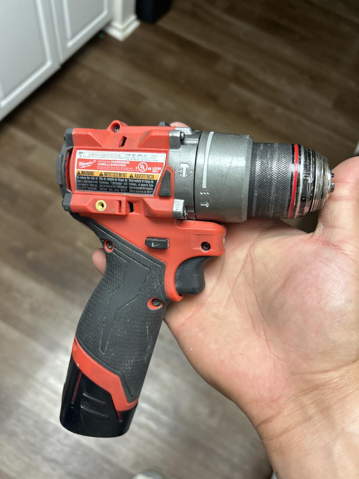 Milwaukee Electric - M12 Fuel. 1/2 Hammer Drill-Driver customer photo 1