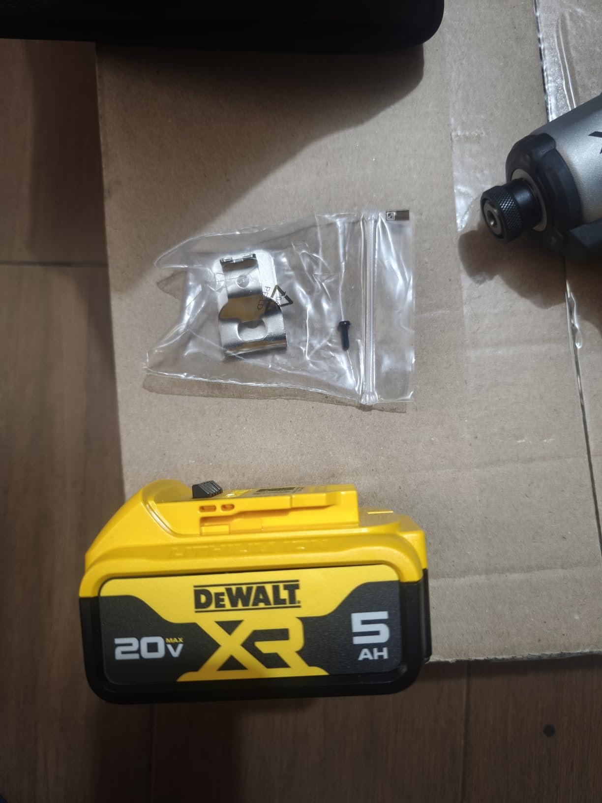 DEWALT 20V MAX Impact Driver, Cordless, 3-Speed, Battery and Charger Included (DCF845P1) customer photo 2