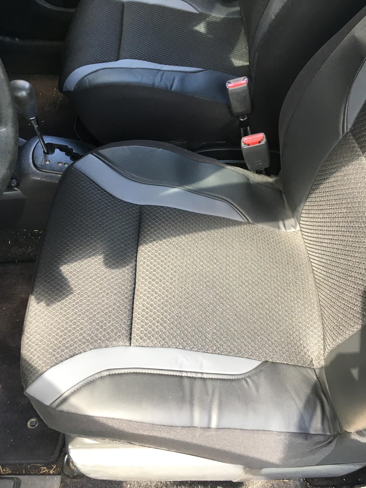 Skechers Memory Foam Seat Covers, Air Cool Mesh Thick Car Seat Covers, Car Seat Covers Front Seats Airbag Compatible, Universal Automotive Comfort for Most Cars, Vans, Trucks, SUV,Black customer photo 1