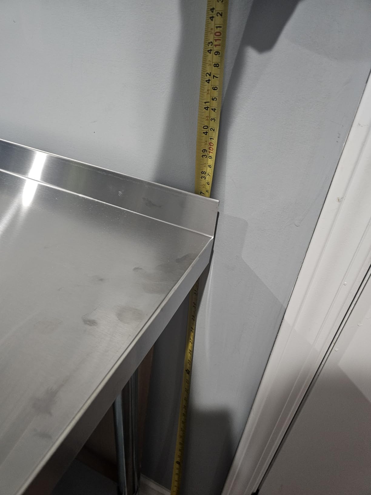 HARDURA Stainless Steel Table Prep & Work Table 24 x 60 Inches NSF Heavy Duty Commercial with Undershelf and Backsplash for Restaurant Kitchen Home and Hotel customer photo 2