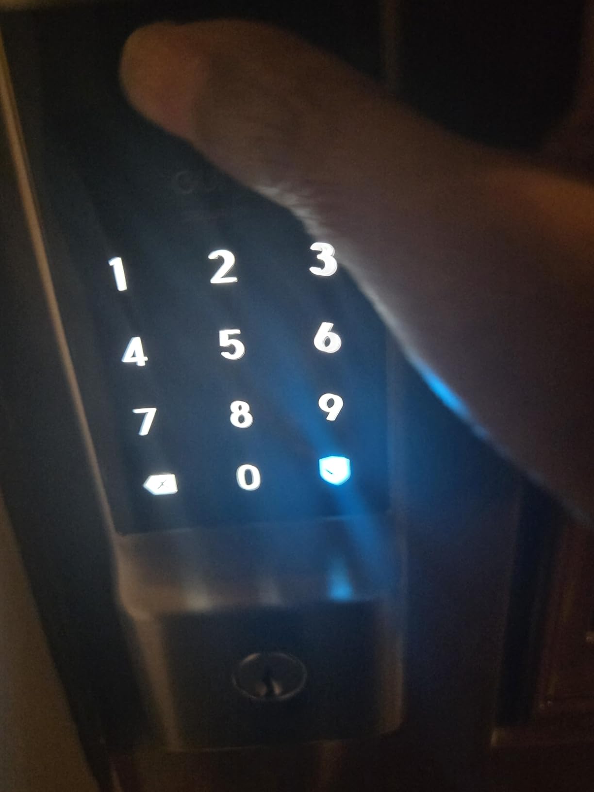 eufy Security Smart Lock C220, Fingerprint Keyless Entry Door Lock, Built-in Wi-Fi, App Remote Control, Front Door Smart Lock Deadbolt, 8Months Battery, Reliable Power, IP53 Waterproof, BHMA Grade 3 customer photo 1