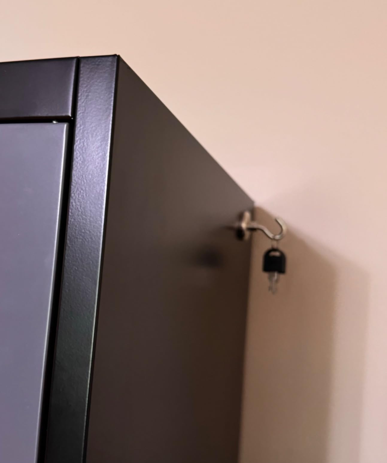 SISESOL Wide & Deep Metal Storage Cabinet with 2 Doors and 6 Shelves, 72x36x18 Garage Storage Cabinet, Tall Black Locking Metal Cabinets with Lock customer photo 1