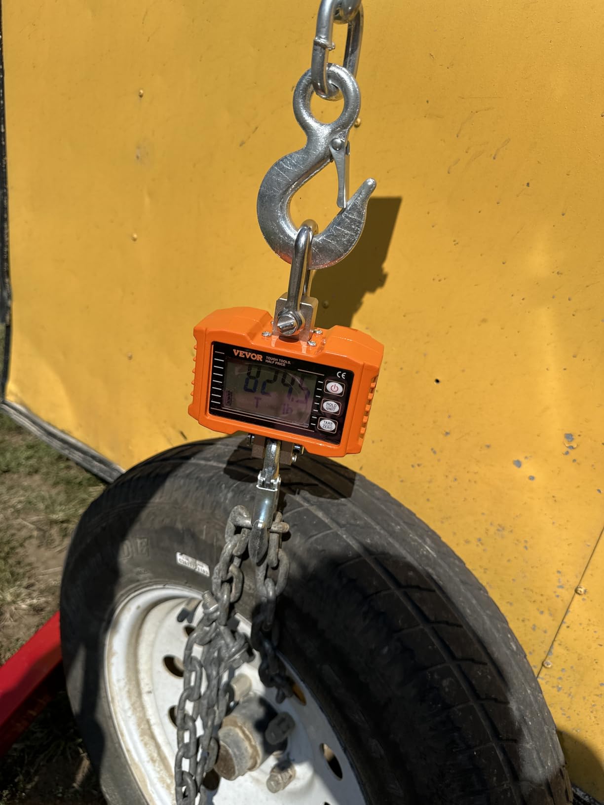 TUFFIOM 2 Ton Folding Hydraulic Engine Crane with Telescopic Boom and Outriggers and Hook, 4400 lbs Engine Hoist Workshop Crane Lifting Cherry Picker customer photo 1