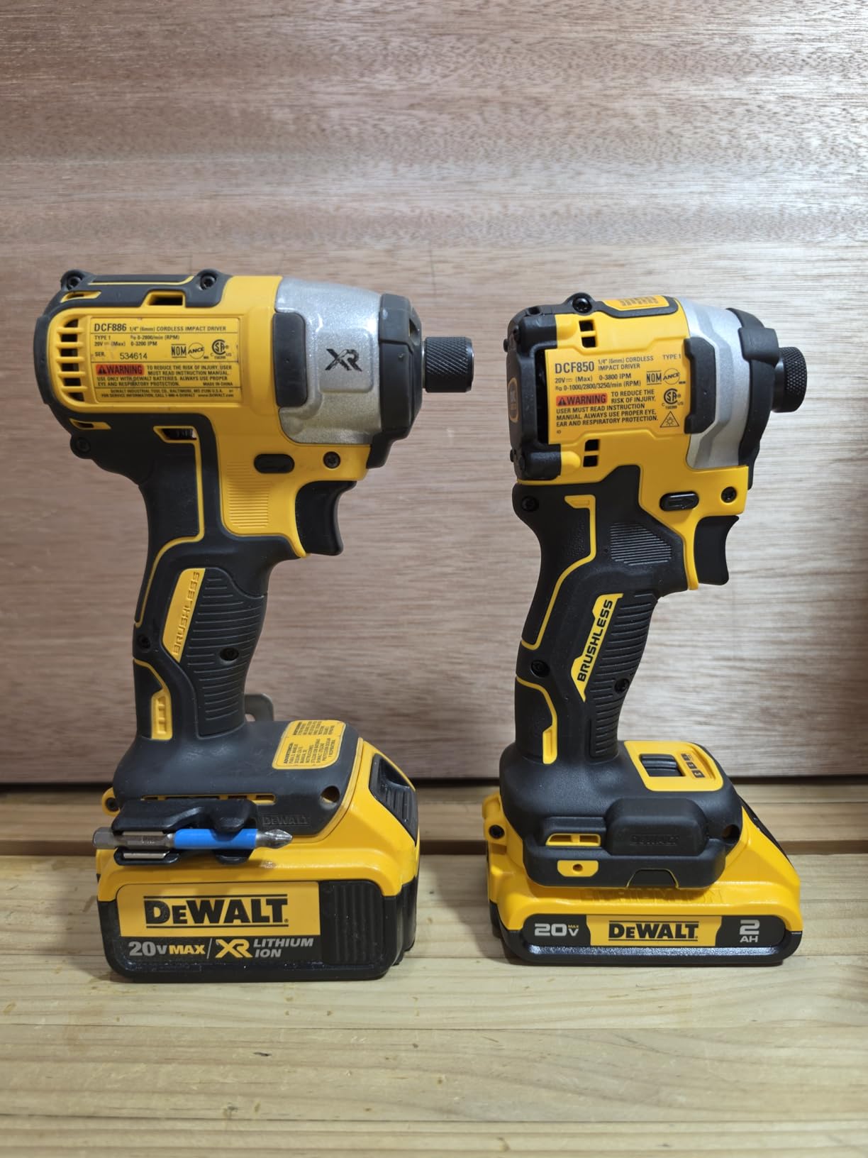 DEWALT DCF850B 20V Cordless Brushless Compact 1/4'' Impact Driver (Tool Only) (DCF850B-NBX) customer photo 1
