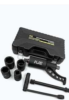 KJE Heavy Duty Torque Multiplier Wrench Set, w/ 1-5/16~1-5/8Inch Cr-v Socket (4800 N/M, 3,540 ft/lb), 1:64 Saving Lug Nut Remover Torque Wrench for Semi Truck & RVs customer photo 1