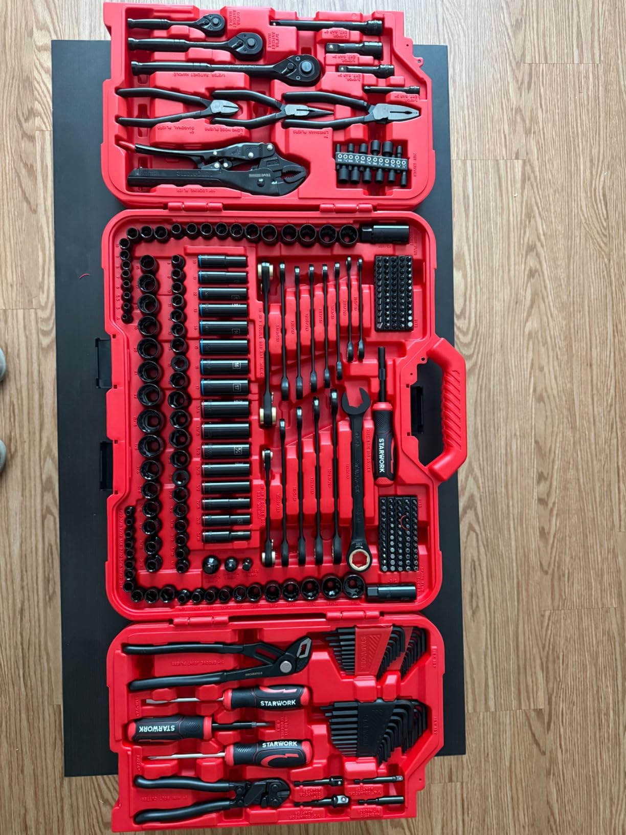 TRUE MECHANIC 312-Piece Mechanics Tool Set and Socket Set, Professional, SAE/Metric customer photo 2