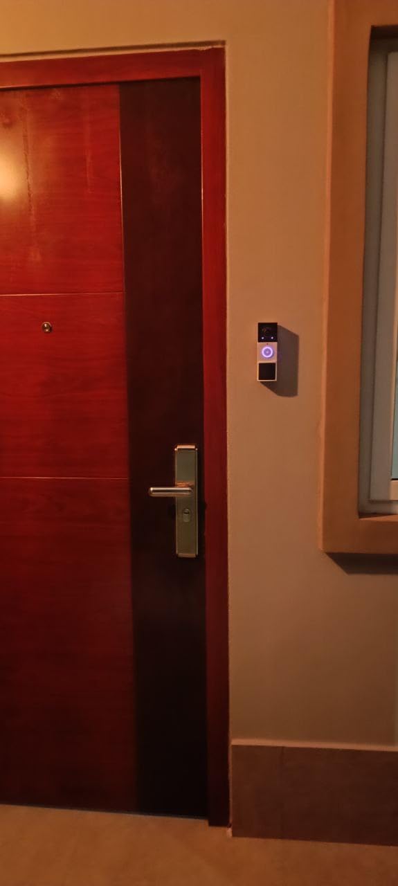 Tapo 2K Wireless Smart Video Doorbell with Chime - 160 Ultra-Wide View, Person Detection, Ring Call, 2-Way Audio, Subscription-Free Local Storage/Optional Cloud, Motion Only Alert, D210 customer photo 2