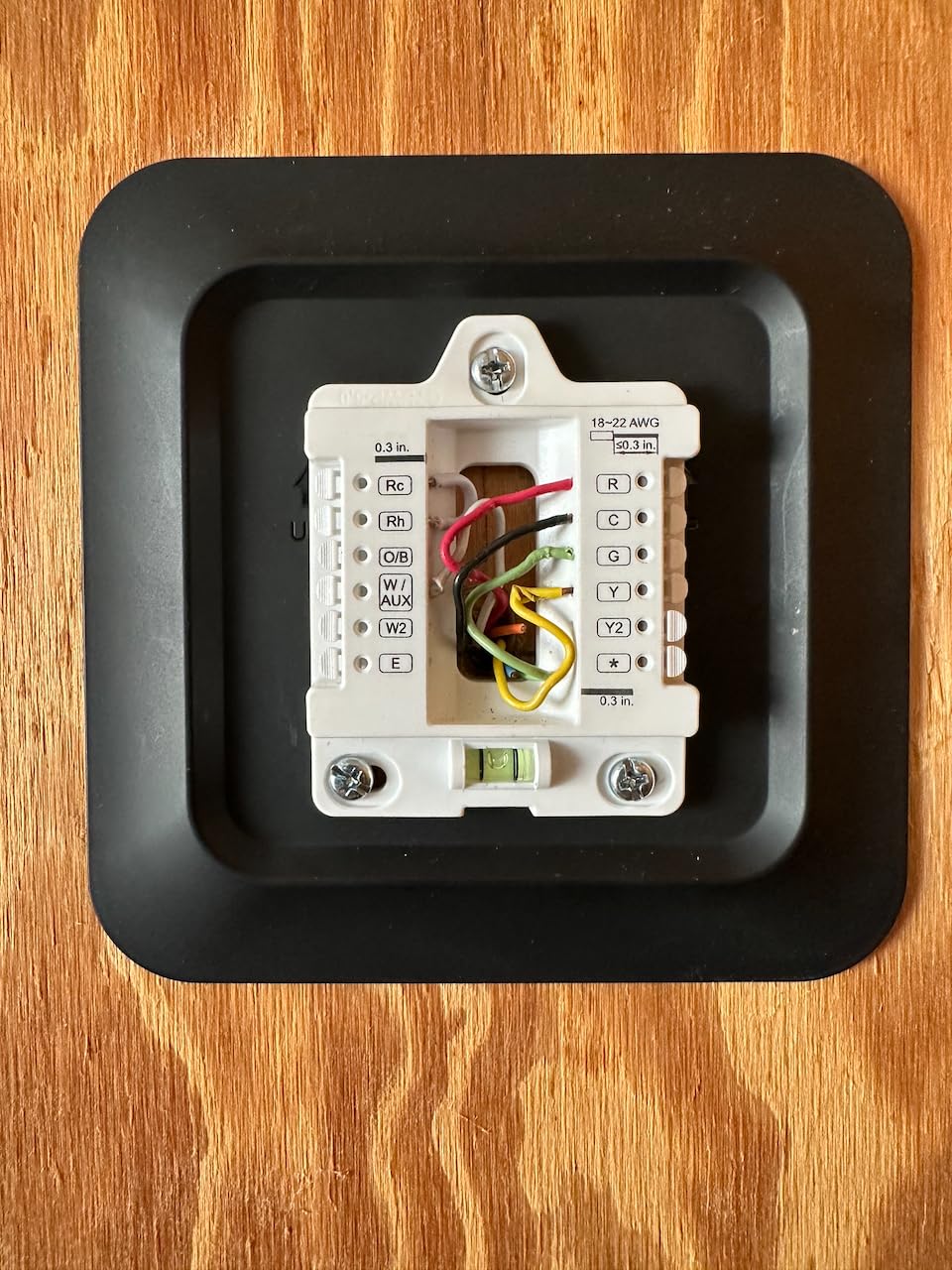 meross Smart Thermostat for Home, WiFi Thermostat Works with Matter, Alexa, Apple Home, Google Assistant, App & Voice Control, 7x24h Scheduling, Energy Saving, C-Wire Required (Not Included) customer photo 1
