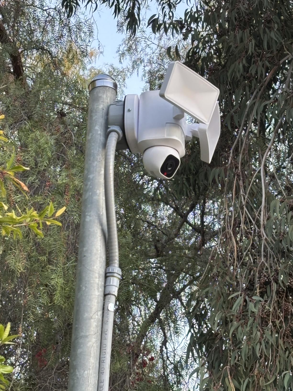 eufy Security Floodlight Camera E30, Security Camera Outdoor, 360 Pan and Tilt, AI Detection and Tracking, 2K Video, 2.4GHz Wi-Fi, 2,000 Lumens, Built-in Siren, 24/7 Recording, No Monthly Fee customer photo 2