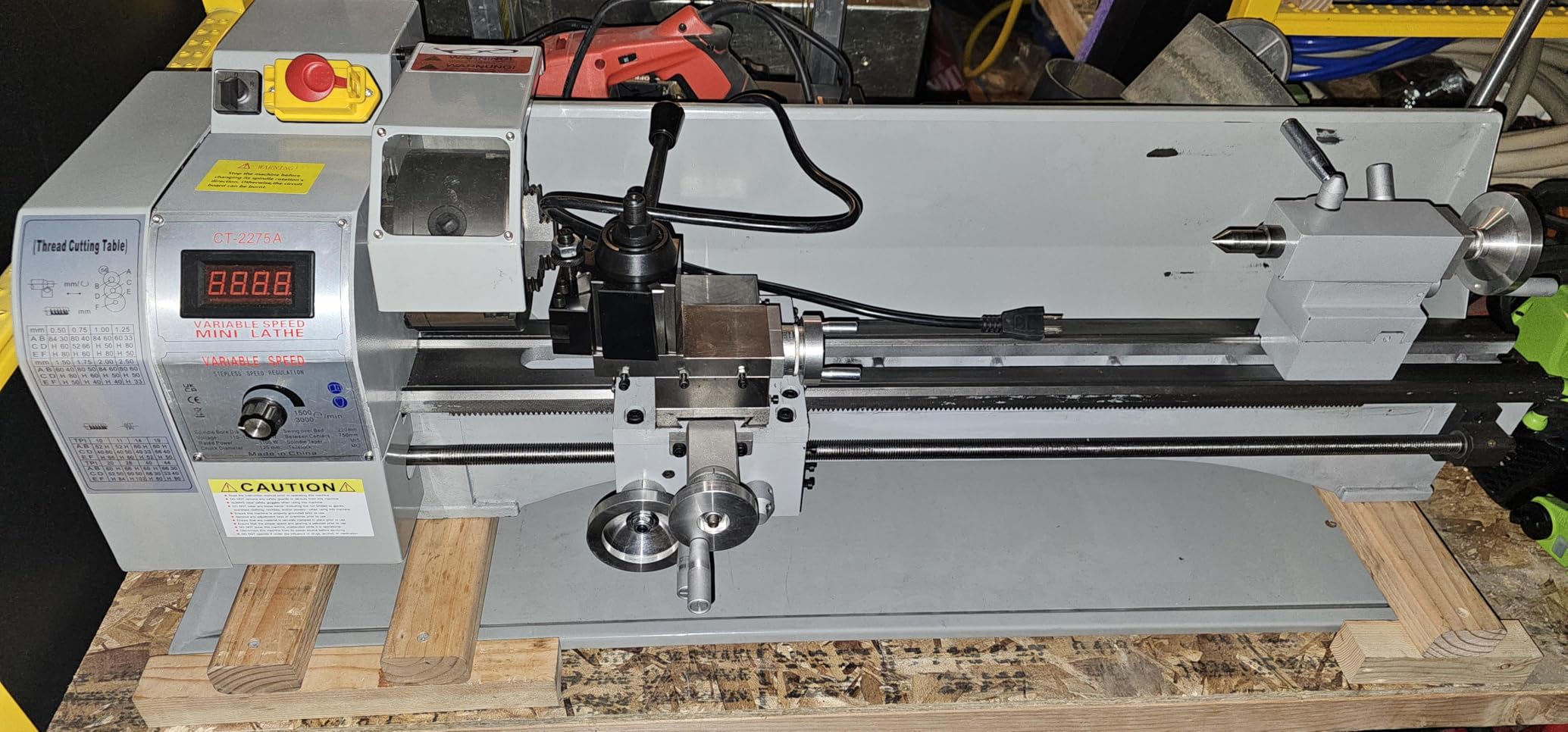 CREWORKS Mini Metal Lathe 9