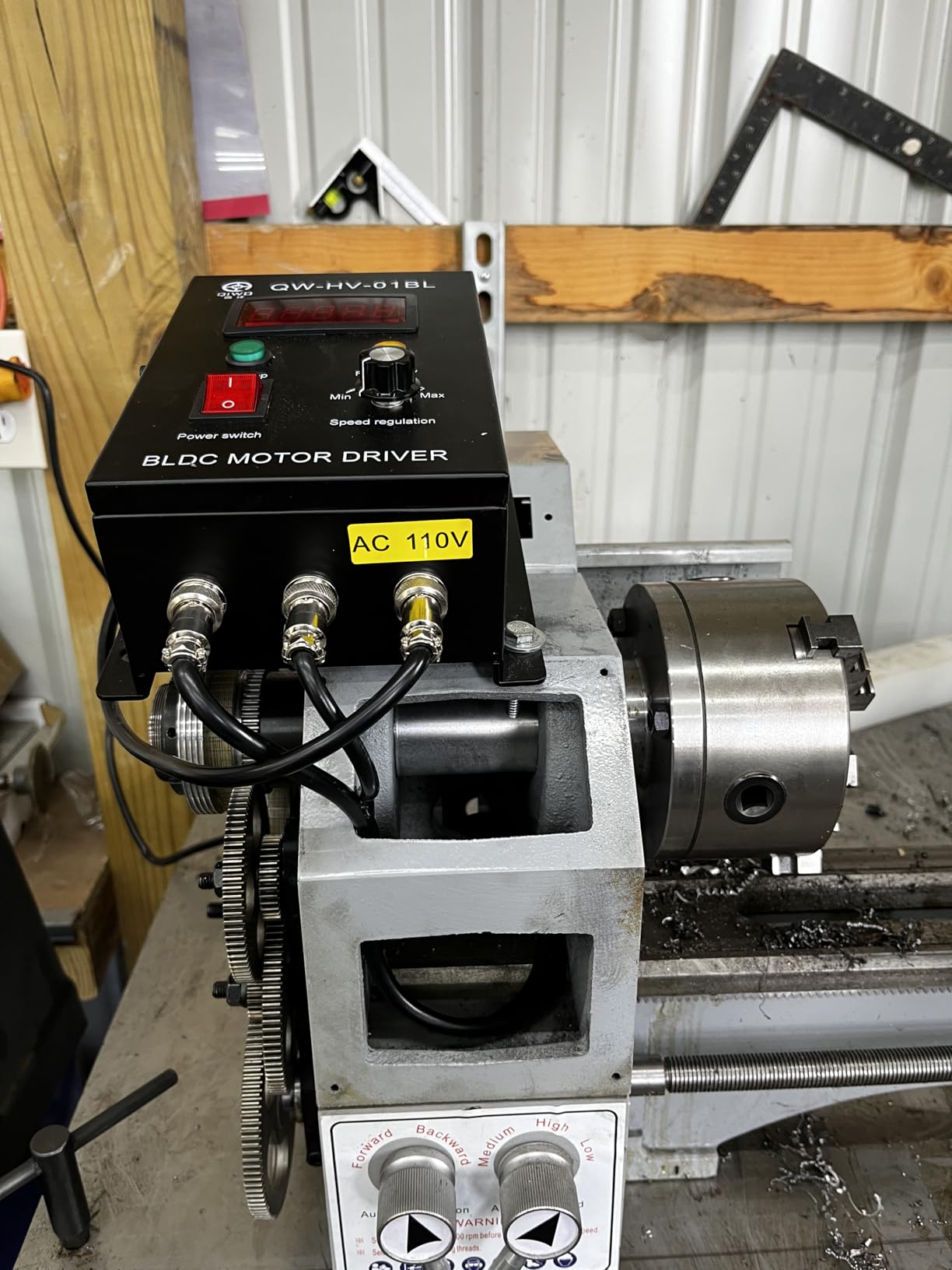 CREWORKS Mini Metal Lathe 9