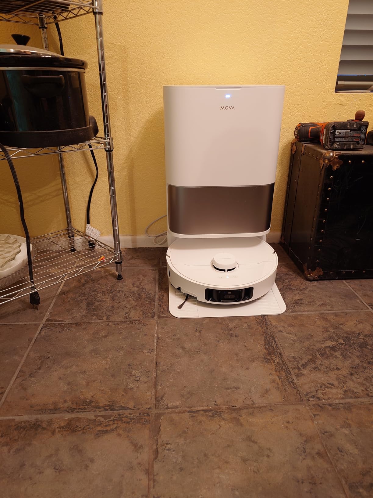 Mova P10 Pro Ultra Robot Vacuum and Mop 13,000Pa Suction, 140°F Hot Water Auto Mop Washing & Drying, Dual Spinning Extenable Mop, 10.5mm Lifting for Carpet, 360°Obstacle Avoidance, App Control customer photo 2