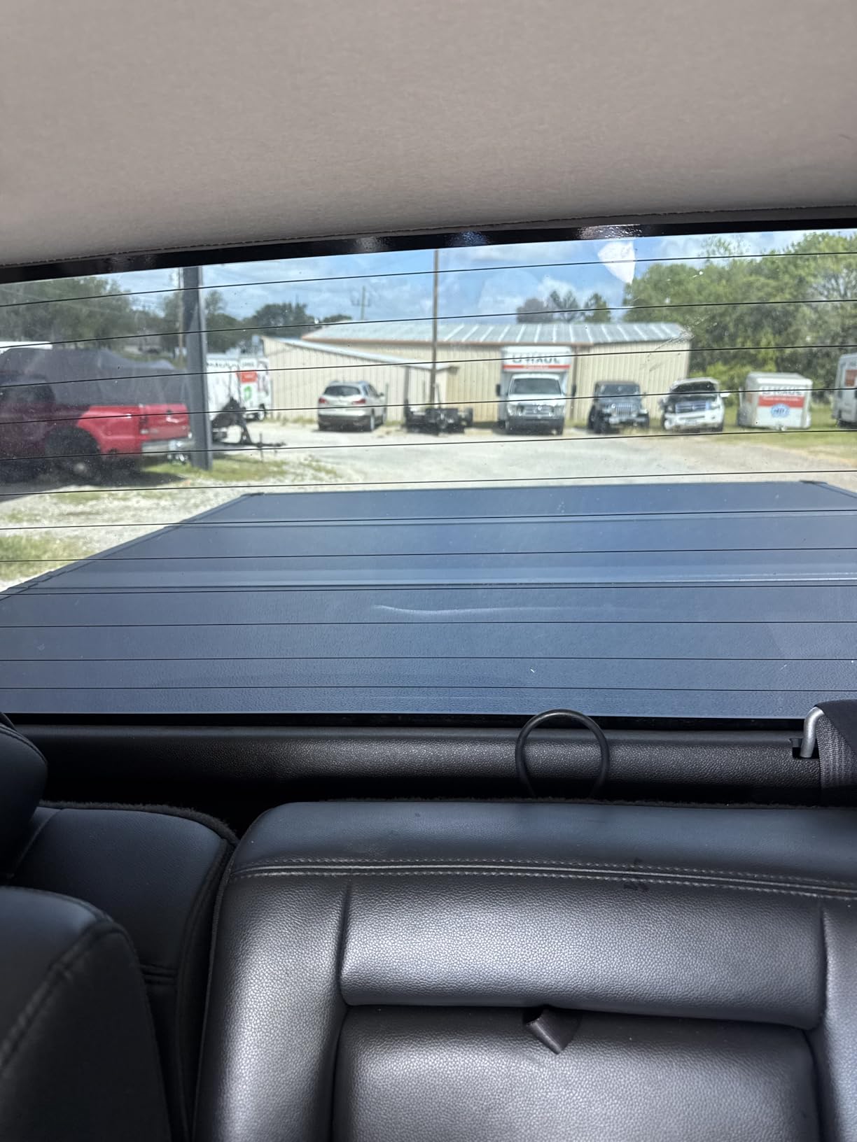 AUTOSAVER88 FRP Truck Bed Tonneau Cover Hard Tri-fold Fits for Chevy Silverado/GMC Sierra 1500 New Body Style 2007-2026 5.8ft Bed customer photo 1