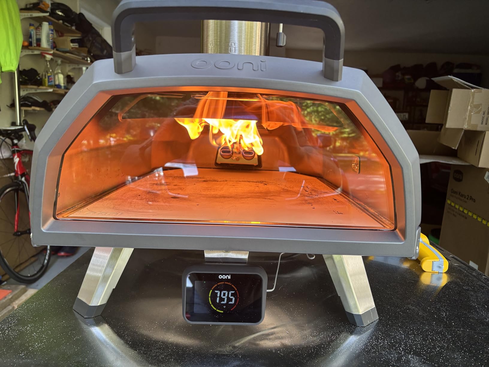 Ooni Karu 2 Pro Multi-Fuel Pizza Oven - Outdoor Pizza Oven with Pizza Stone & Integrated Thermometer, Pizza Oven Outdoor, Dual Fuel 16 Inch Pizza Maker, Outdoor Cooking Grill customer photo 2