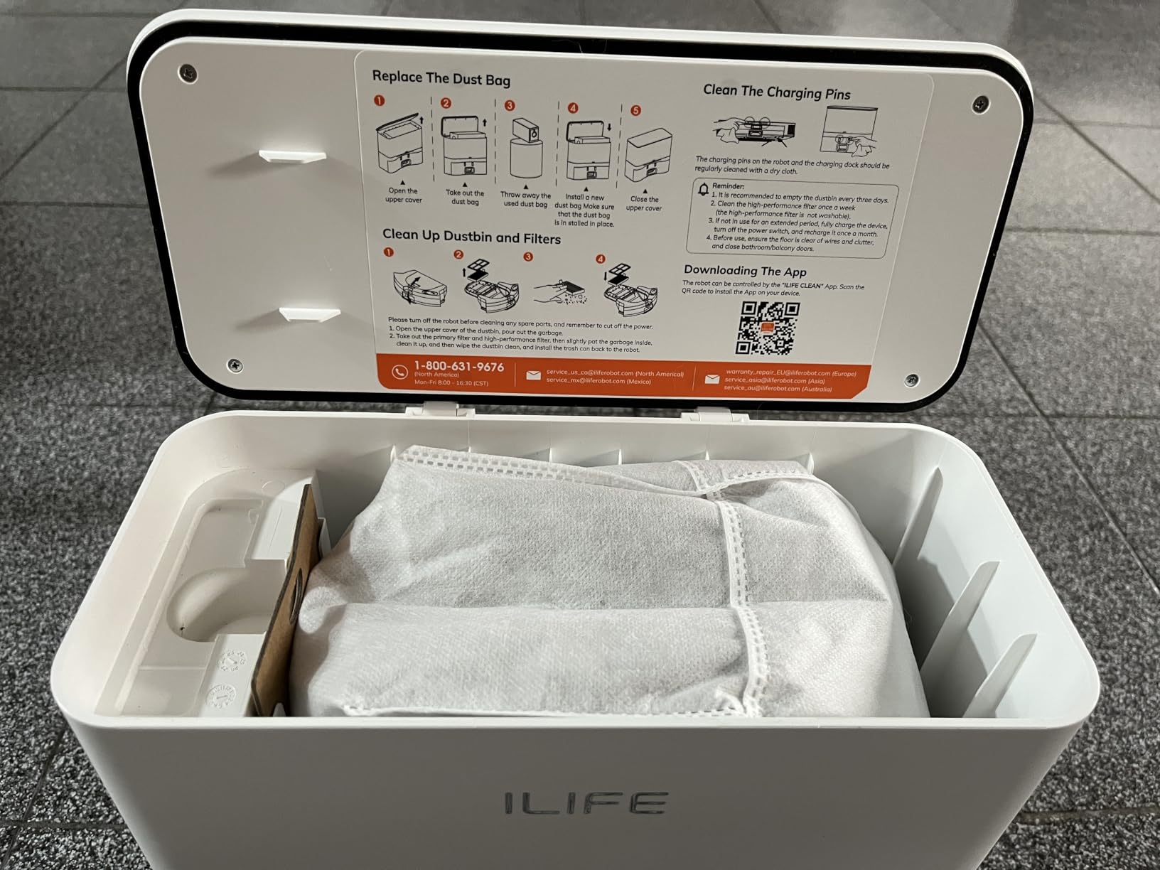 ILIFE A12 Pro Robot Vacuum and Mop Combo, Self Emptying Station for 60 Days, LiDAR Navigation, Home Mapping, No-Go Zones, 2.4G WiFi/App/Alexa/Remote Control, for Hard Floors, 110V customer photo 1