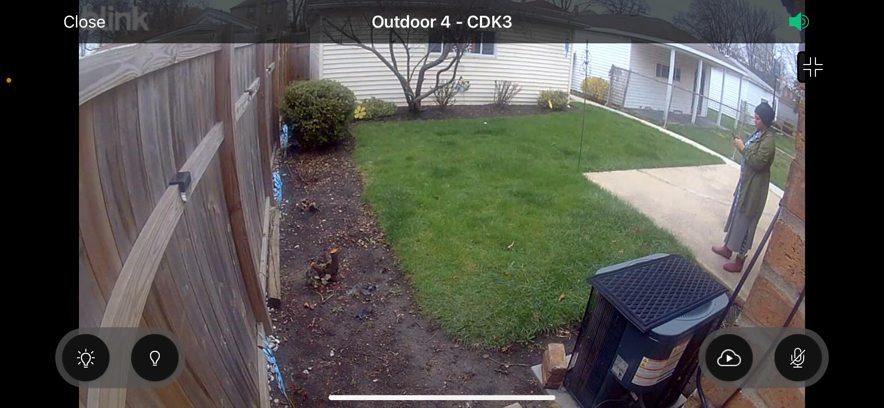 Blink Outdoor 4 Floodlight Camera - Wireless smart security camera, 700 lumens, two-year battery life, enhanced motion detection, Sync Module Core included - 1 camera system customer photo 1