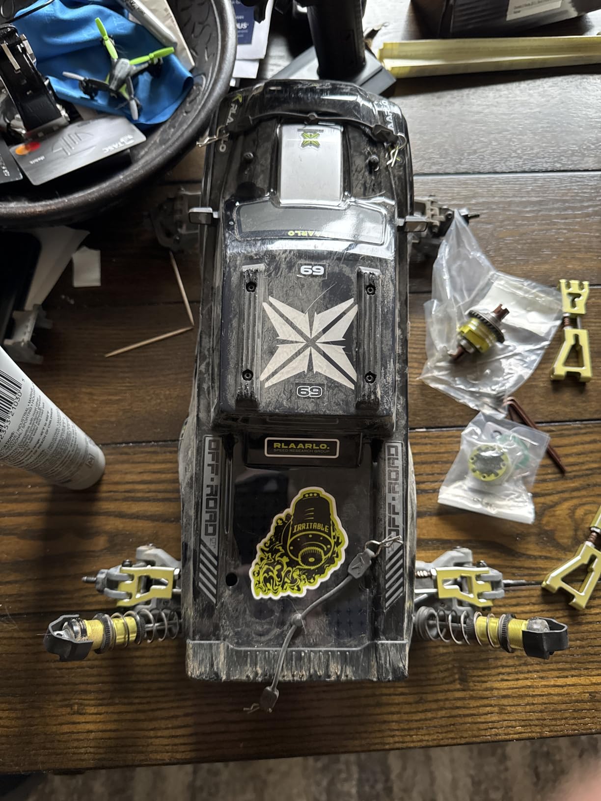 RIAARIO 1/10 Brushless RC Cars, 50+ MPH, 4WD, Waterproof, Carbon Fiber customer photo 2