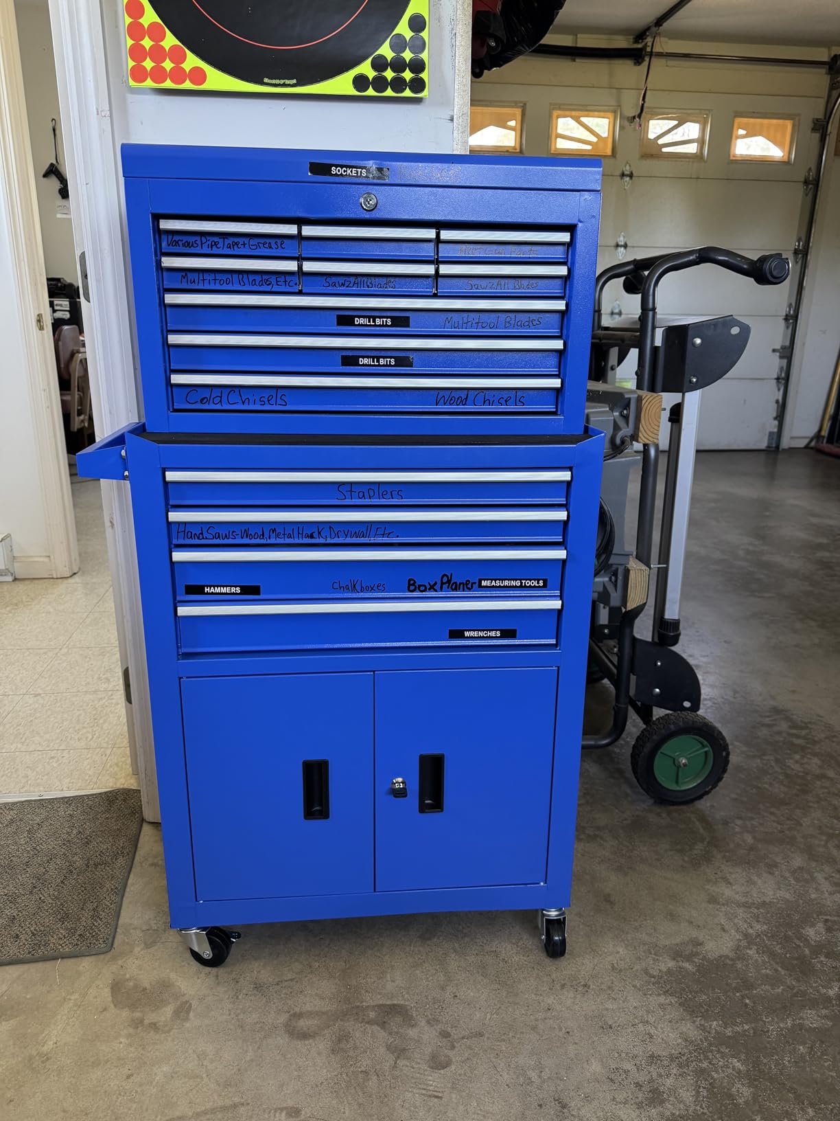 13-Drawer Double Door Rolling Tool Chest, 2 in 1 Detachable Tool Chest, Tool Box with Drawers and Wheels, Large Tool Cabinet with Lock customer photo 1