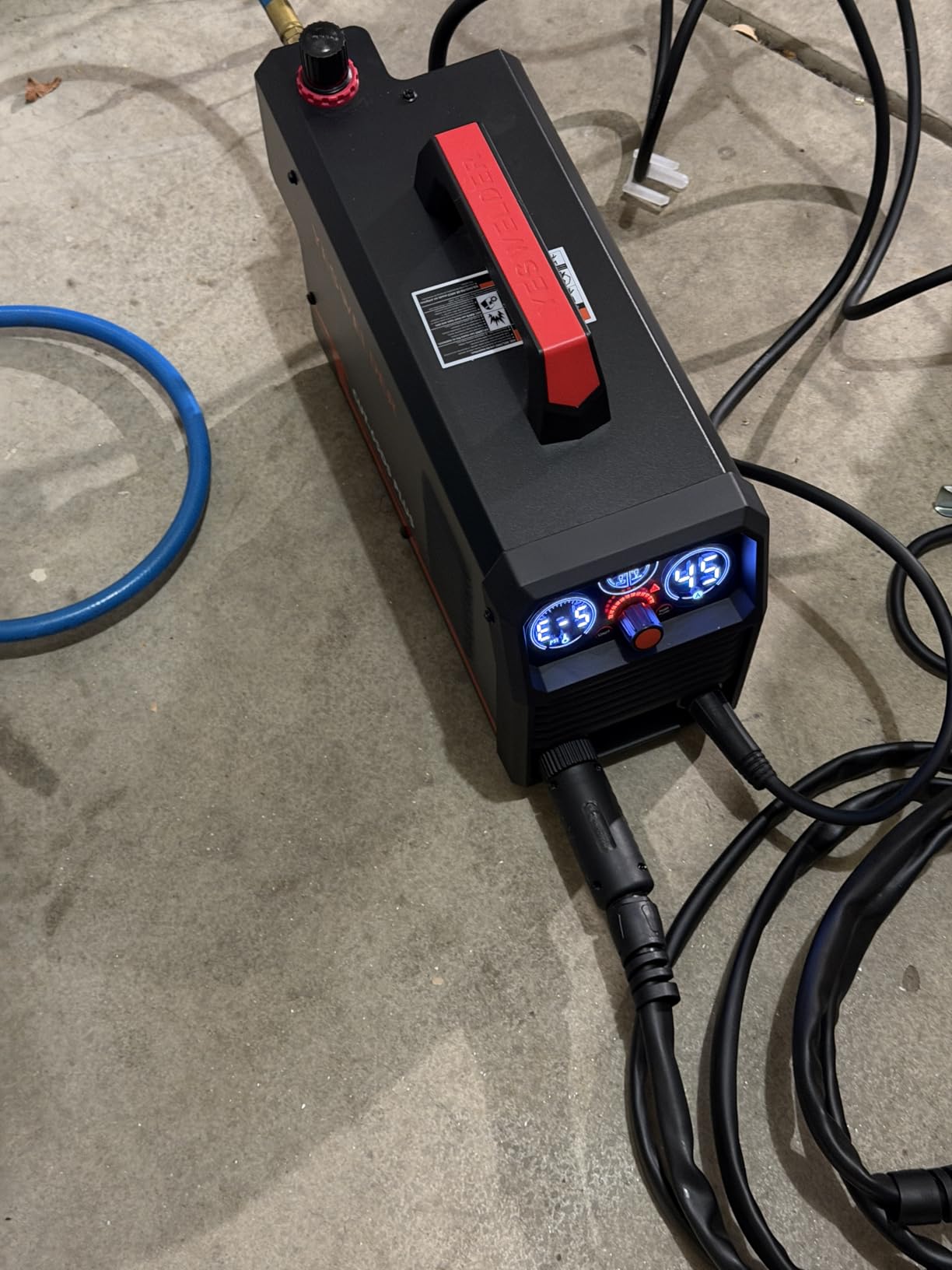 YESWELDER Plasma Cutter, 65Amp 110V/220V Non-High Frequency Non-Touch Pilot Arc 4-In-1 Multifunctional Plasma Cutting Machine customer photo 1