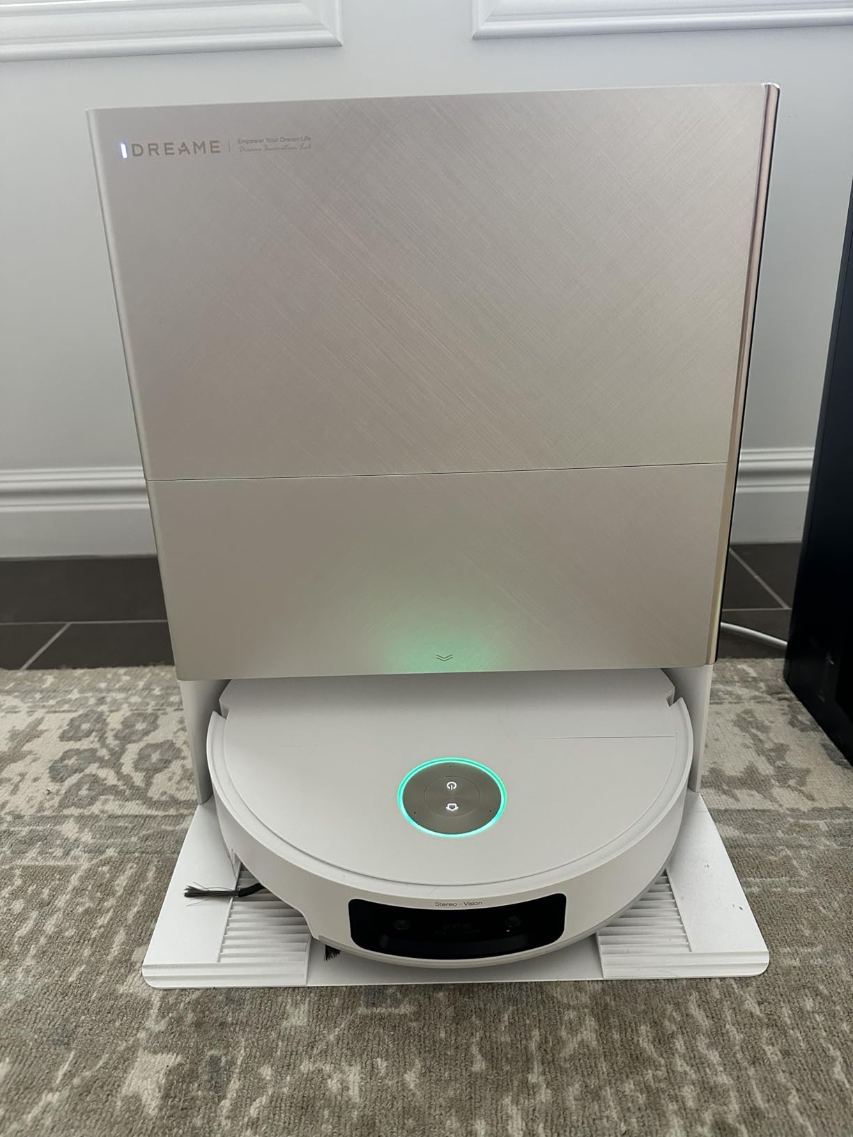 DREAME X60 Max Ultra Complete Robot Vacuum and Mop, Upgraded from X50 Series, 3.13in (7.95cm) Ultra-Thin Design, 35,000Pa Suction, Self Emptying&Refilling, Mop Self-Cleaning, 280+ Obstacle Avoidance customer photo 2