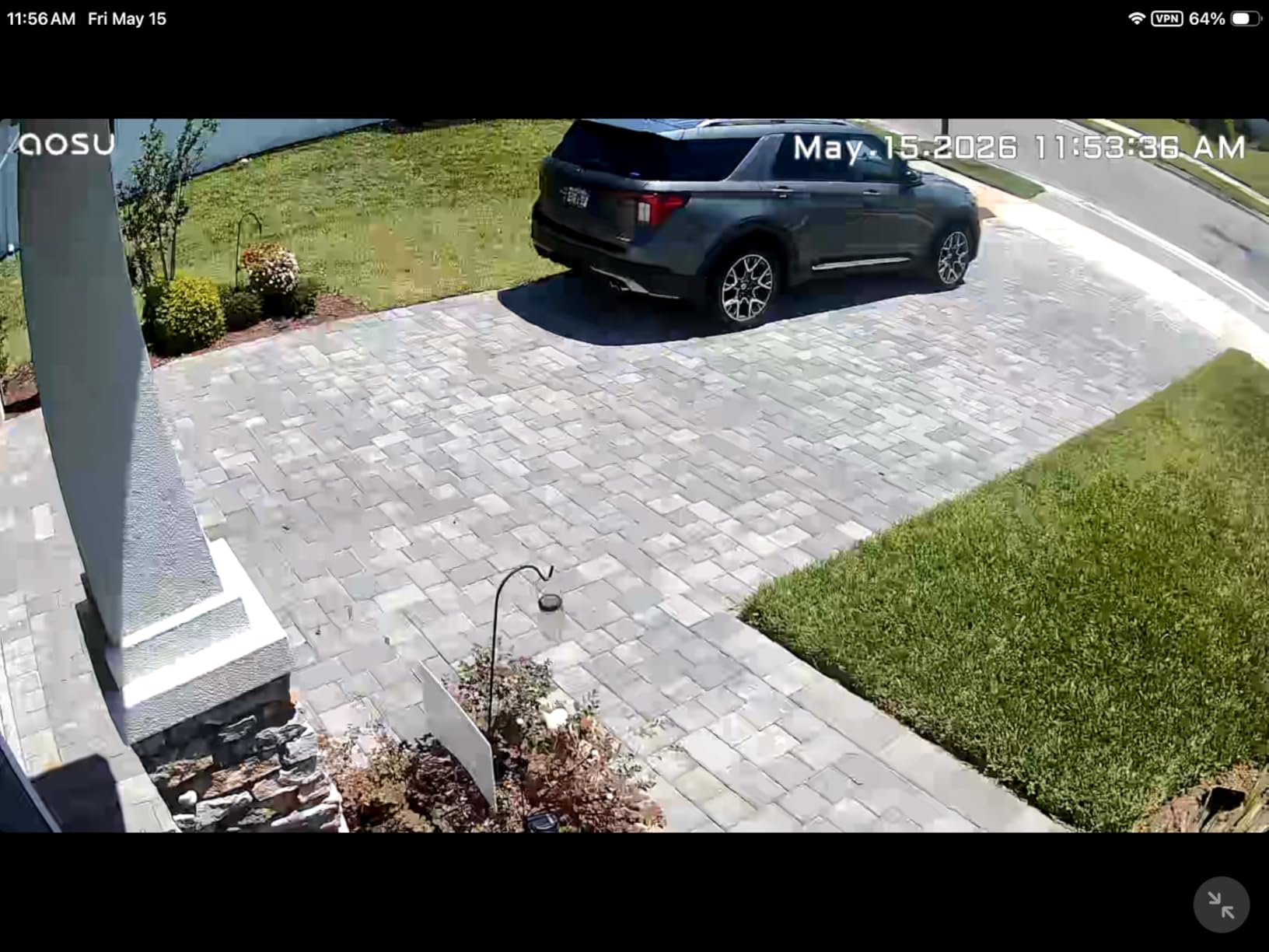 aosu Solar Security Cameras Wireless Outdoor Home System, True 2K HD, Cross-Camera Tracking, PIR + AI Human Detection, Color Night Vision, Local Storage, No Subscription Required, 4-Cam-Kit customer photo 2