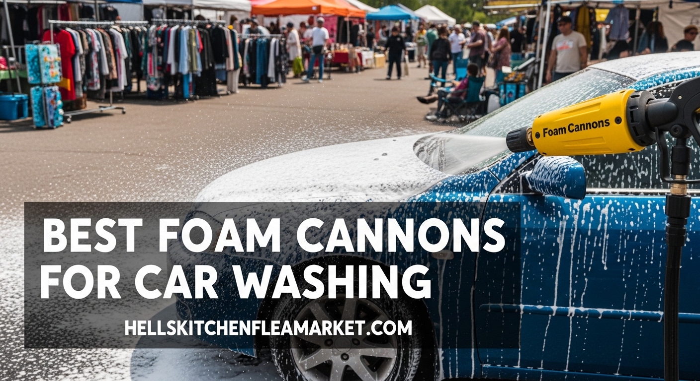 Best Foam Cannons for Car Washing