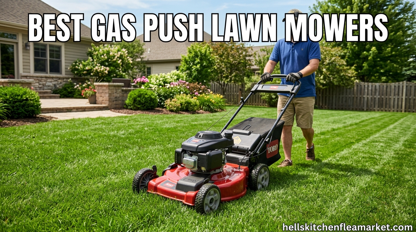 Best Gas Push Lawn Mowers