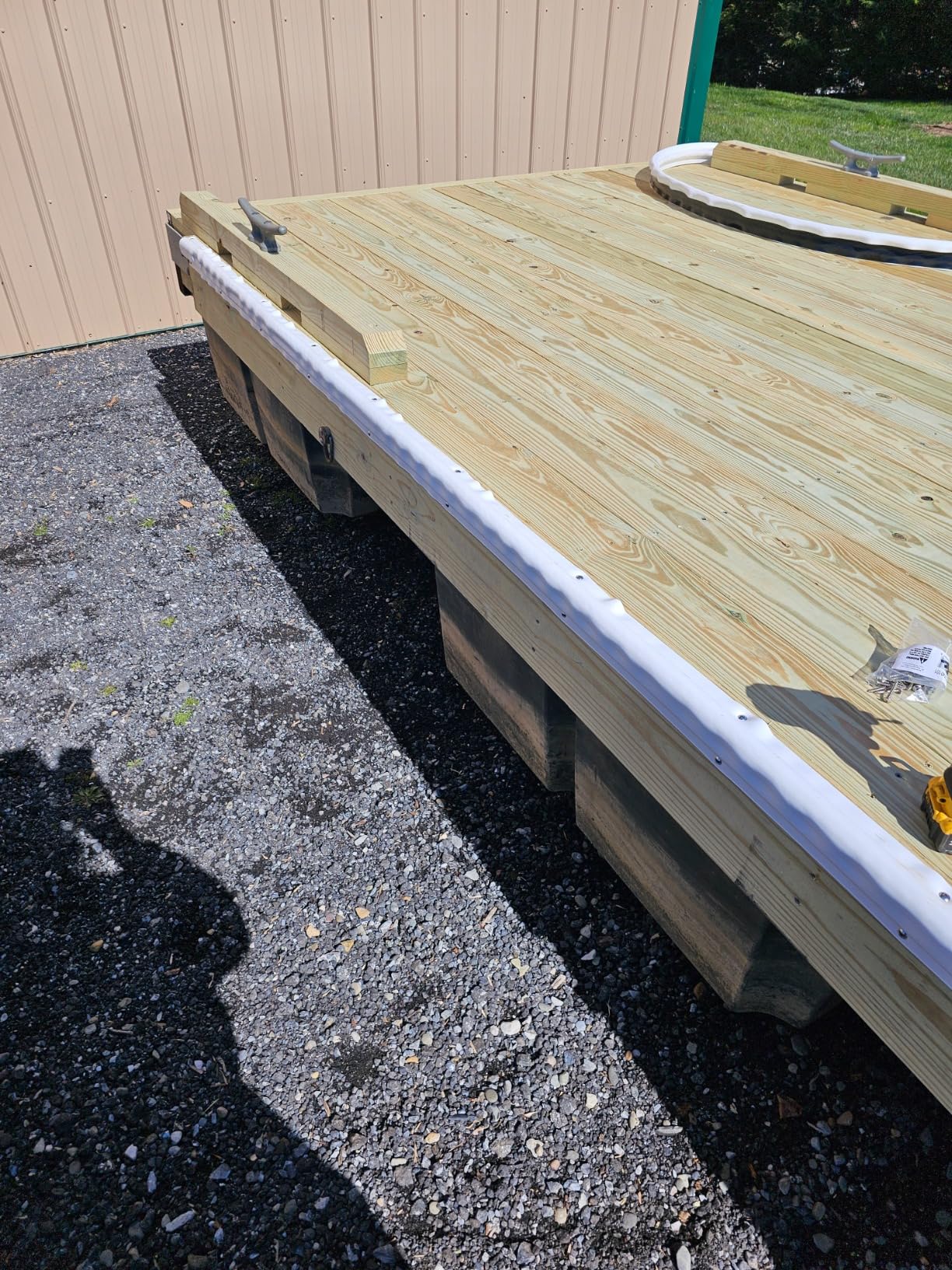 Taylor Made Commercial Dock Edging - Commercial Side Guard 10' Coil customer photo 2