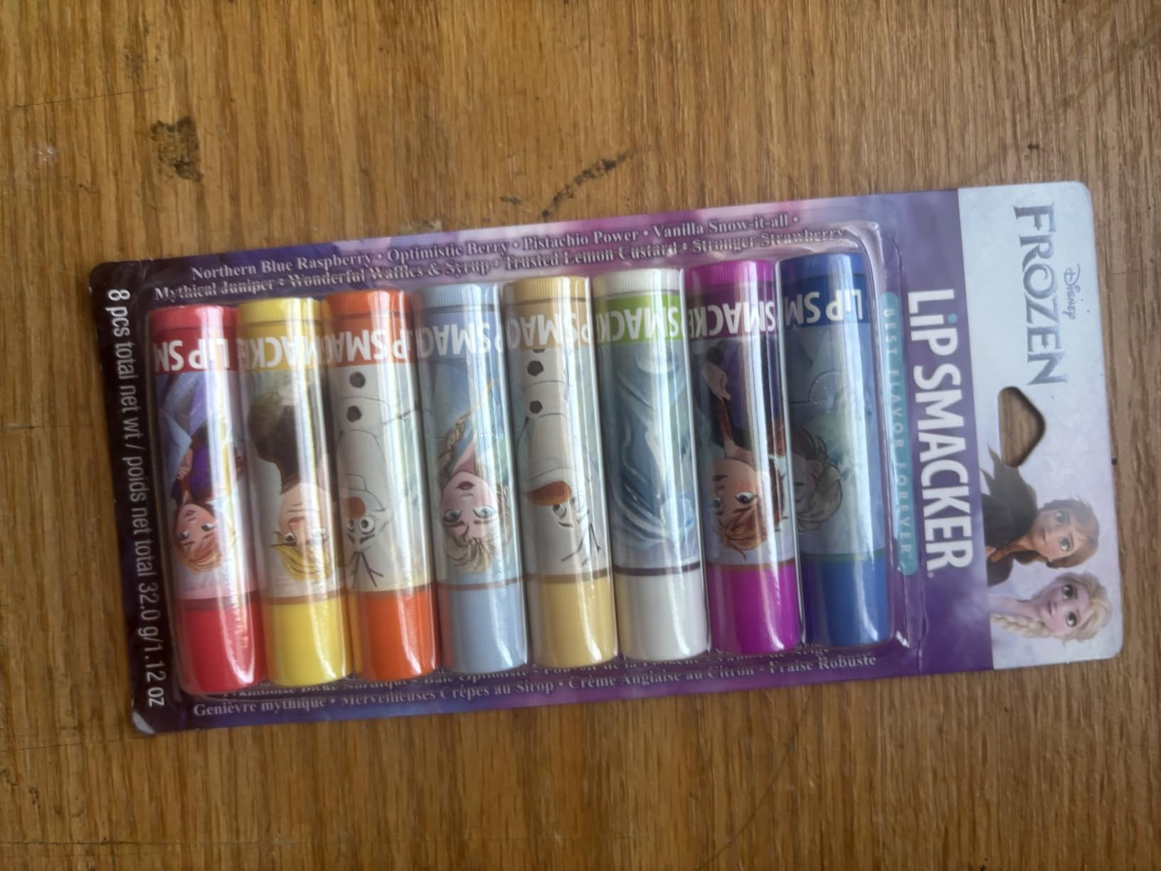Lip Smacker Original & Best Holiday Flavored Lip Balm Party Pack, Oatmeal Cookie, Vanilla, Mango, Watermelon, Tropical Punch, Cotton Candy, Kiwi, Strawberry, Clear customer photo 1